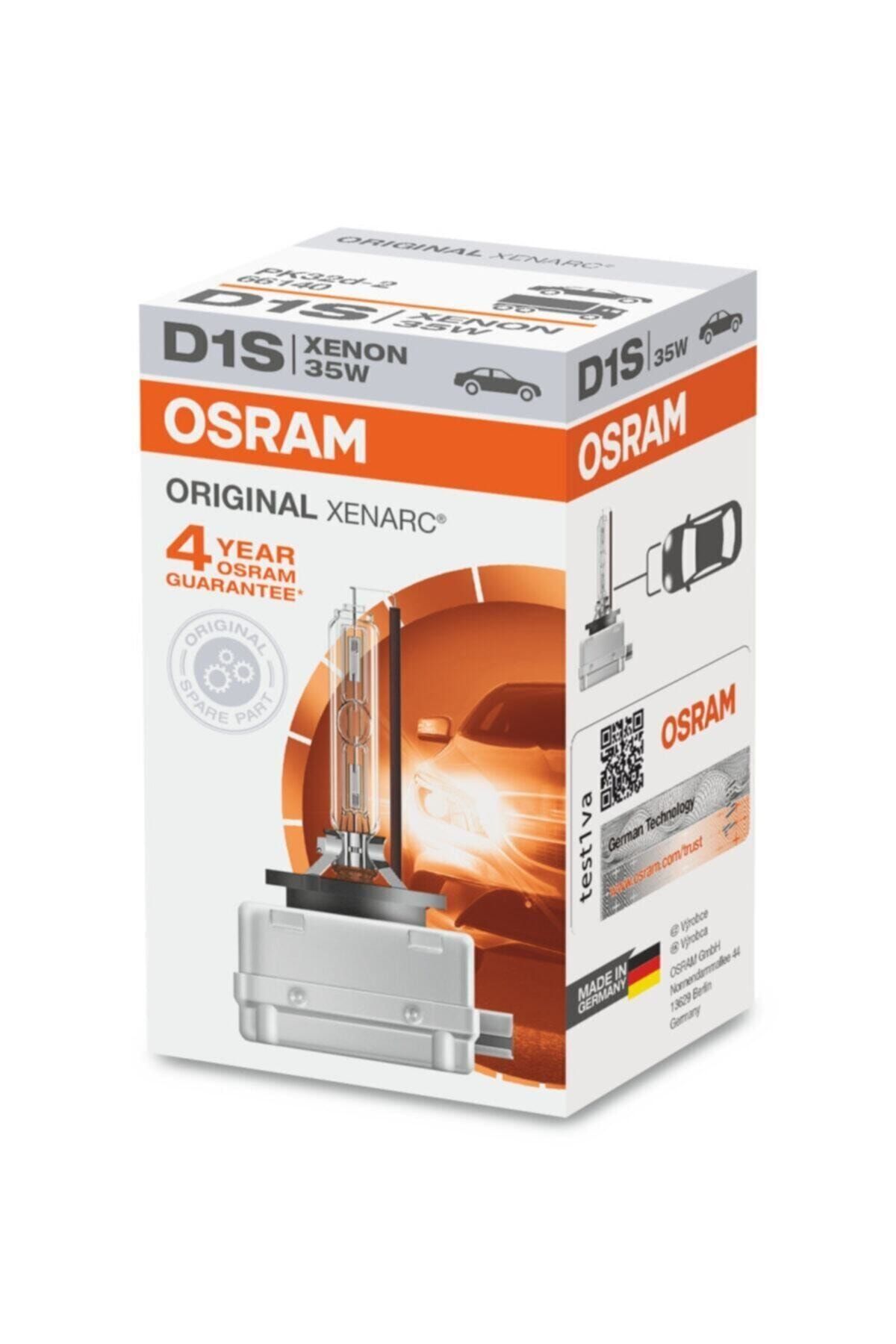 Osram D1s 66140 Xenon Ampul 35w 4 Yıl Garantili (1 ADET)