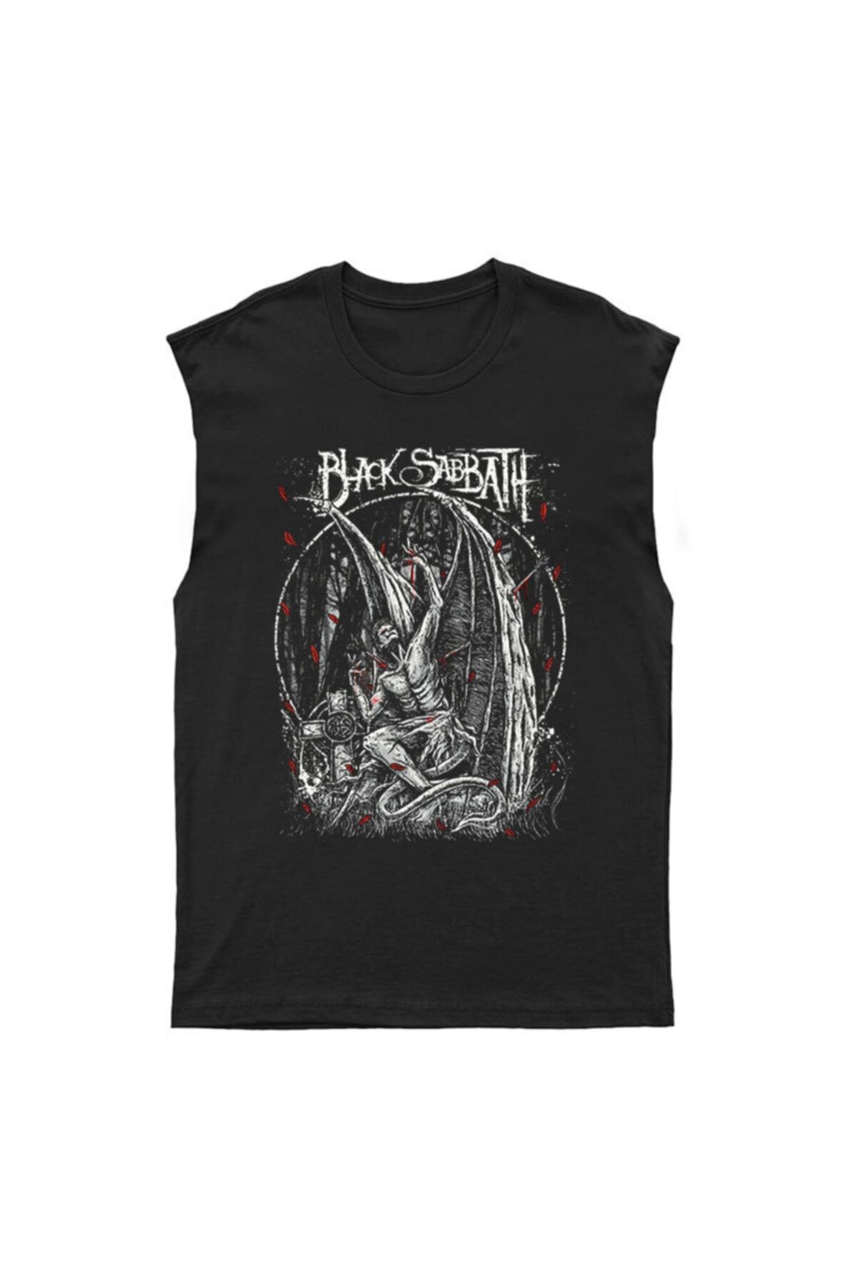 Adrift Black Sabbath Kesik Kol Tişört Kolsuz T-shirt Bkt4523