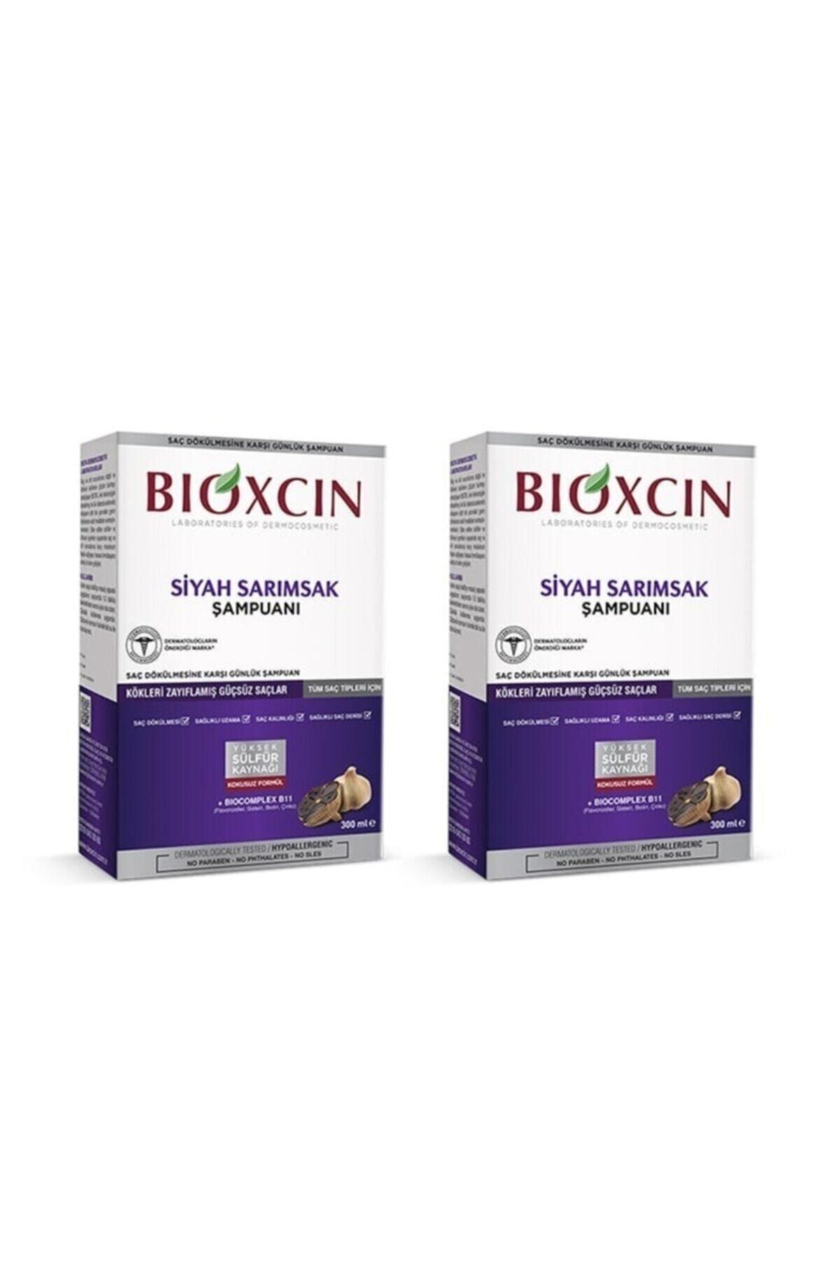 Bioxcin Siyah Sarımsaklı Şampuan 2x300 gr