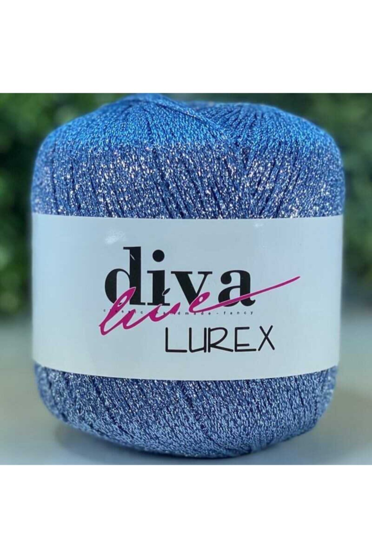 Diva İplik Diva Lurex 05 Bebe Mavi
