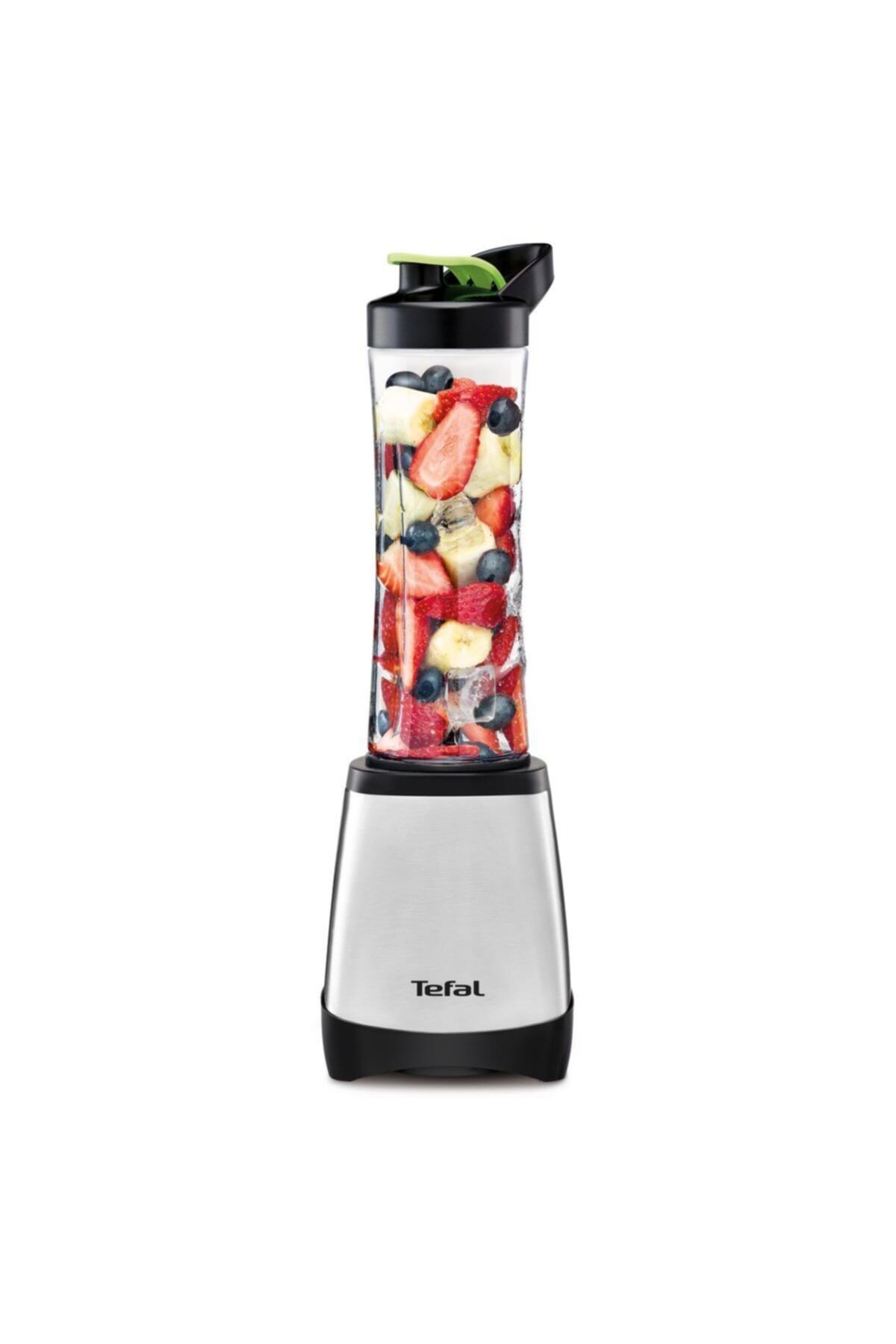 TEFAL On The Go Blender Smootie BL1A0D38 600 ml Paslanmaz Çelik Karıştırıcı Gri