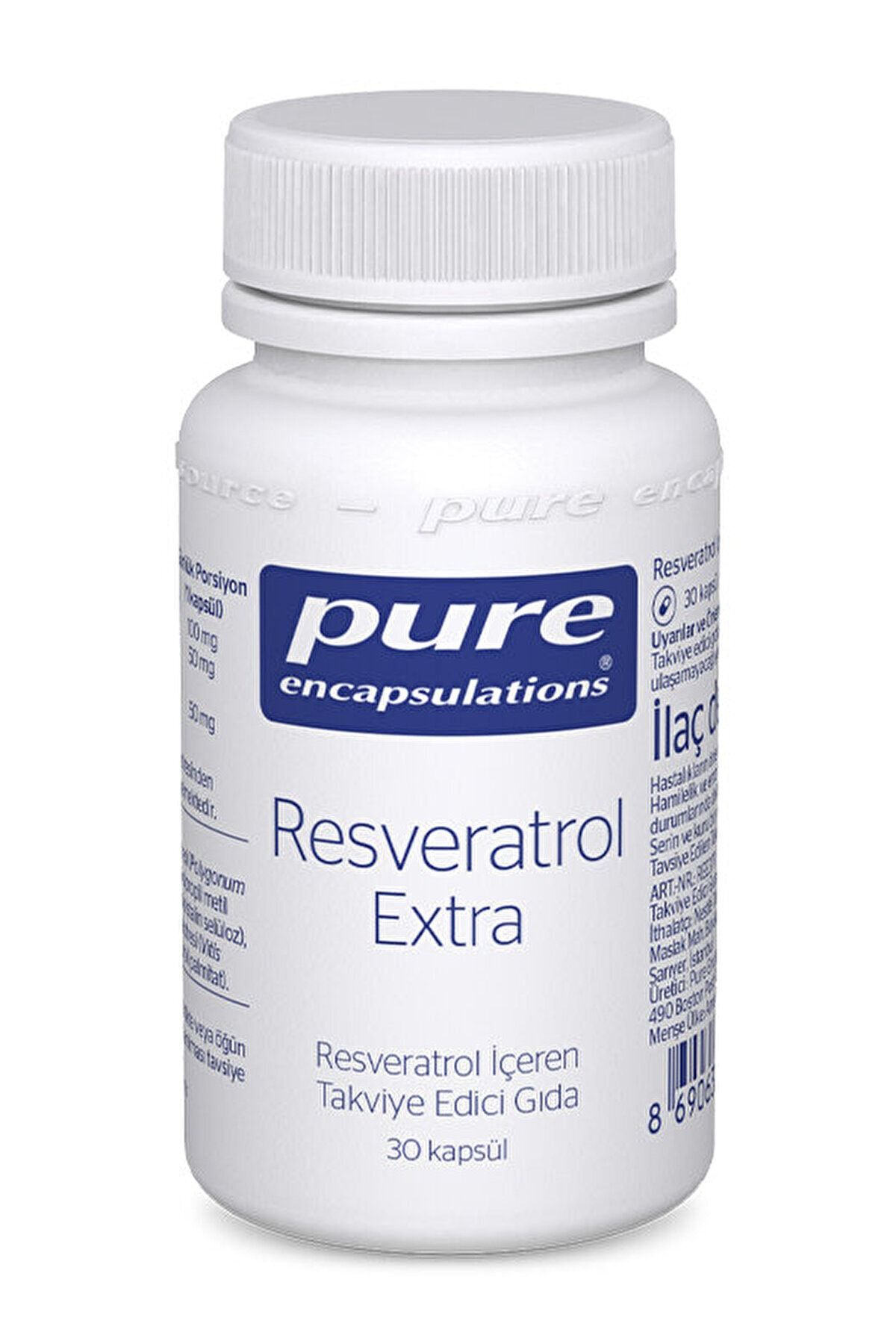 Pure Encapsulations Resveratrol Extra 30 Kapsül
