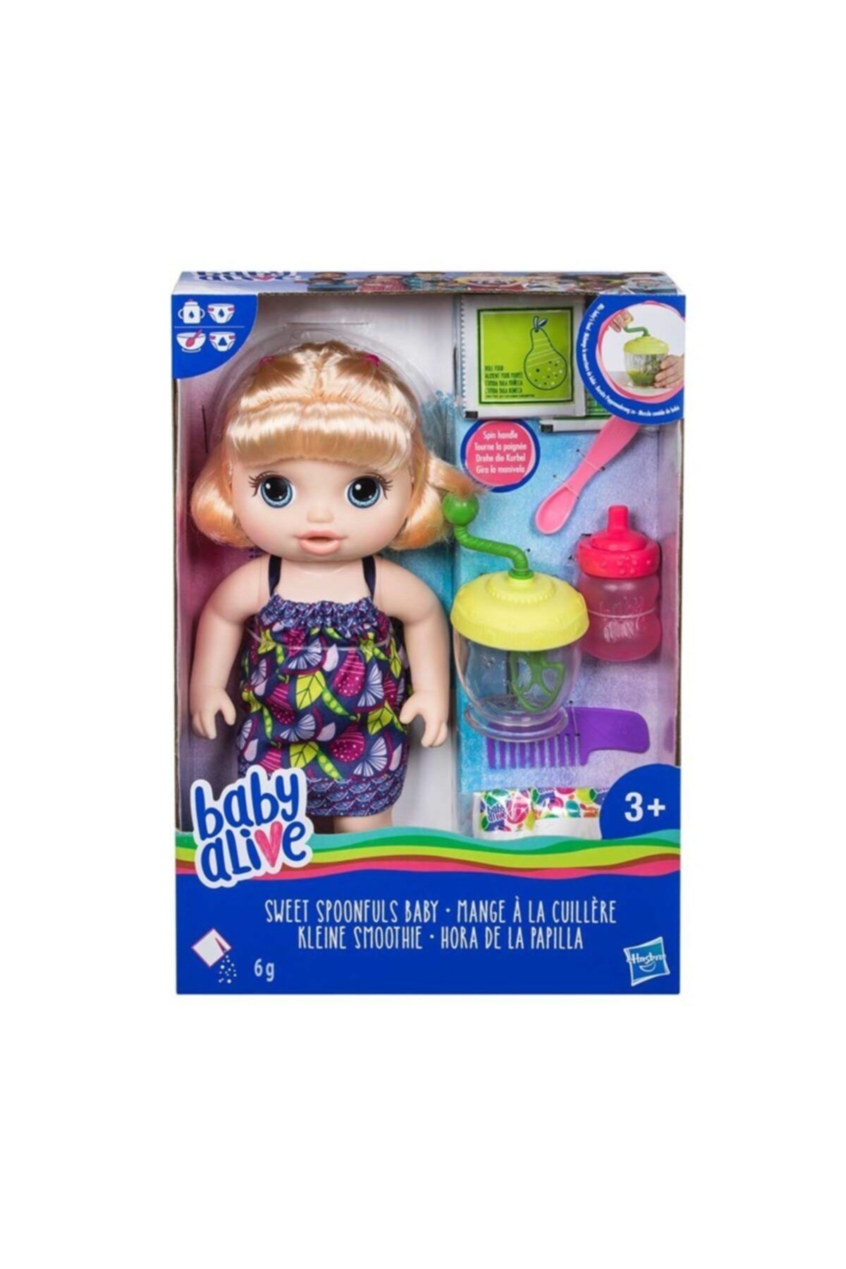 Hasbro Baby Alive Bebeğimle Mama Zamanı E0586