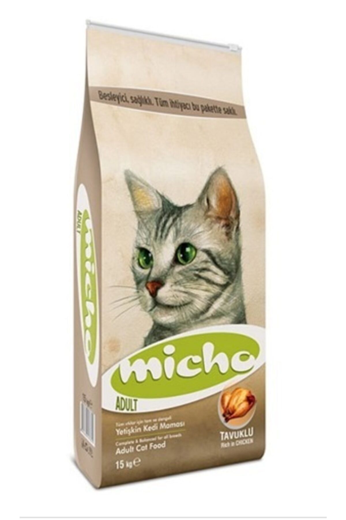 Micho Adult Cat Tavuklu  hamsi Ve Pirinç Eşliğinde 1,5 kg