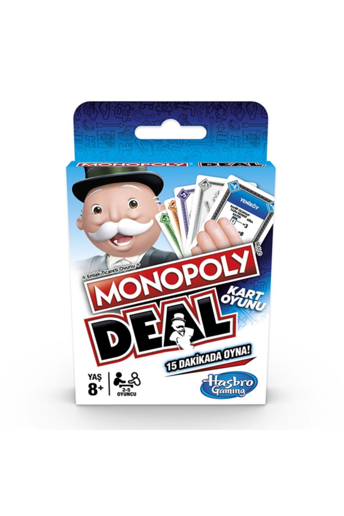 Hasbro E3113 Monopoly Deal Kart Oyunu / +8 yaş