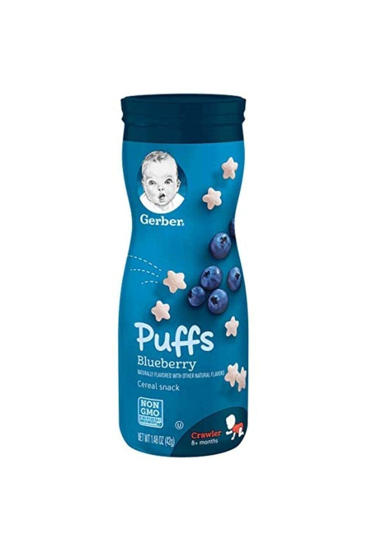 Gerber Puffs Blueberry Atıştırmarlık 42 gr