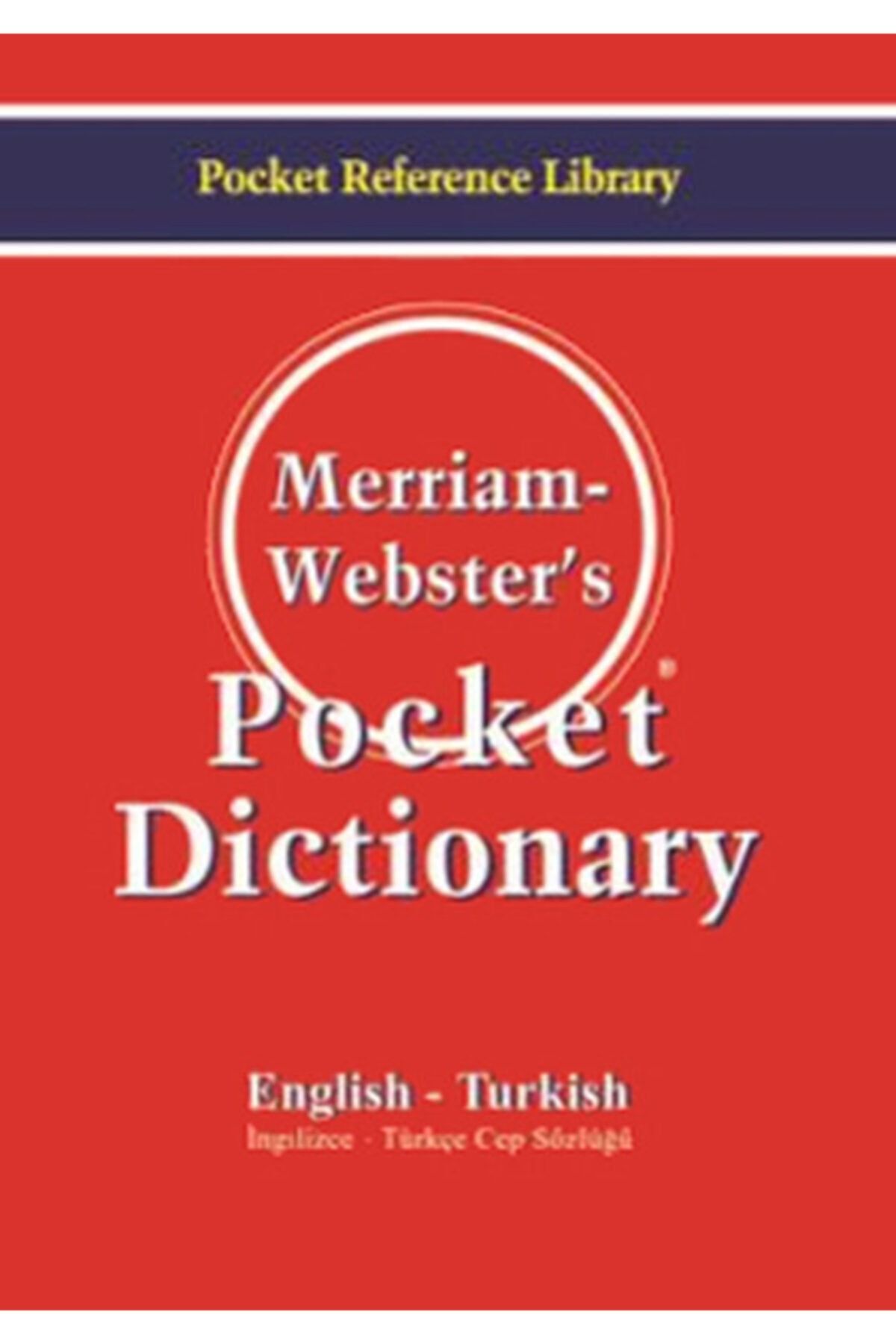 Bilge Kültür Sanat Merriam Webster's Pocket Dictionary English - Turkish Ingilizce-türkçe Cep Sözlüğü