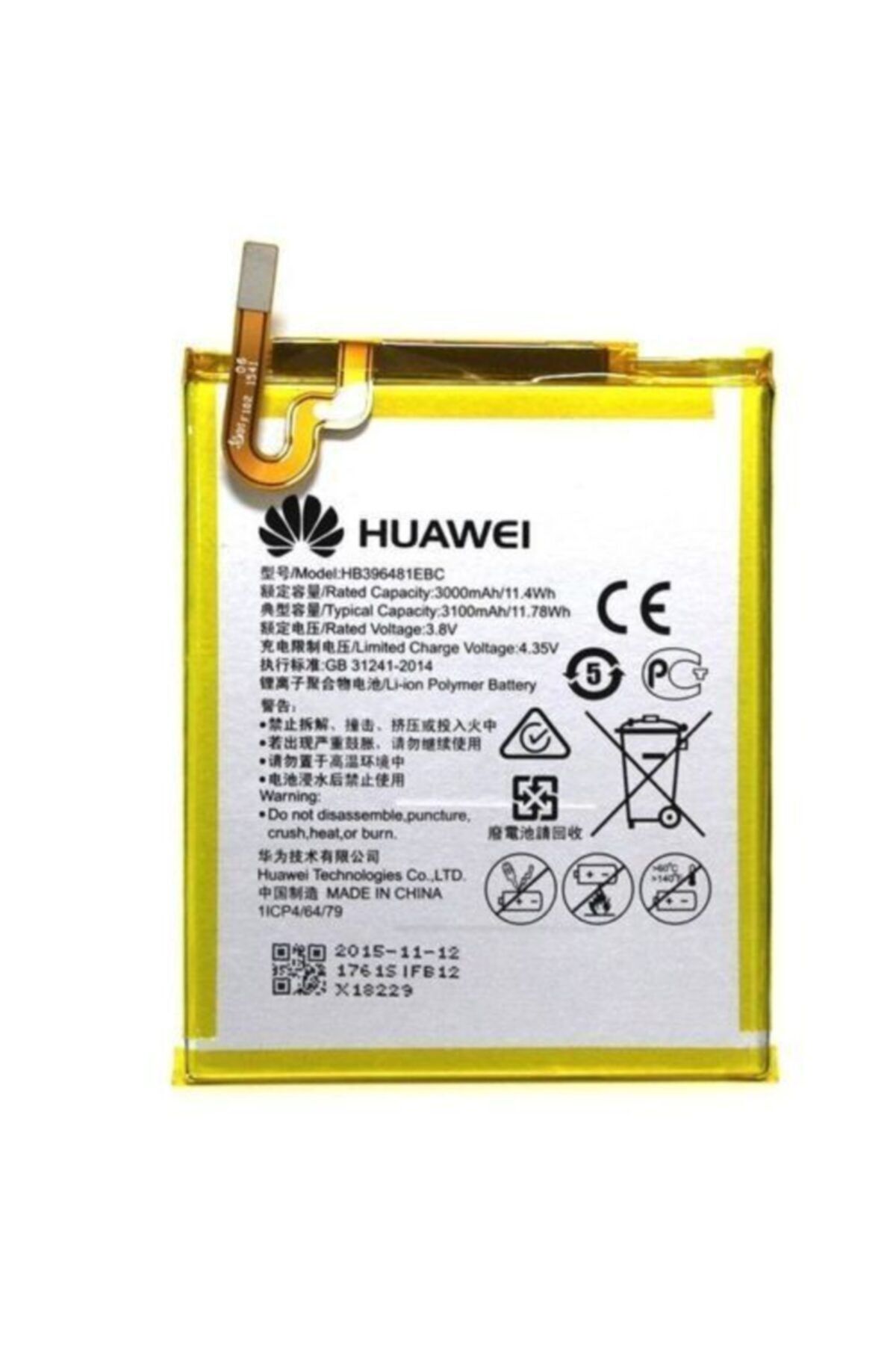 Huawei Gr5 Hb396481ebc Batarya Pil