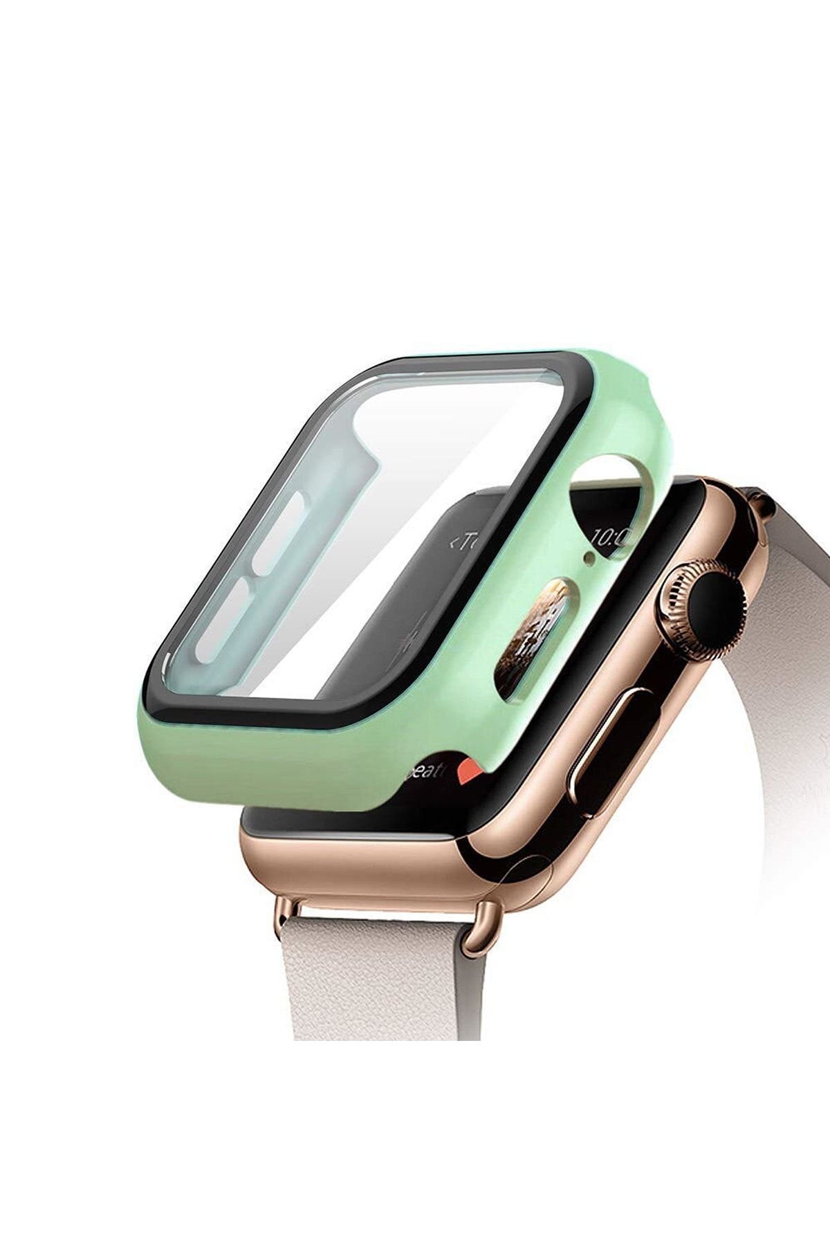 Mcstorey 360 ° Ekran Koruyucusu Apple Watch ile Uyumlu 42-44-45mm 4/5/6 Serisi