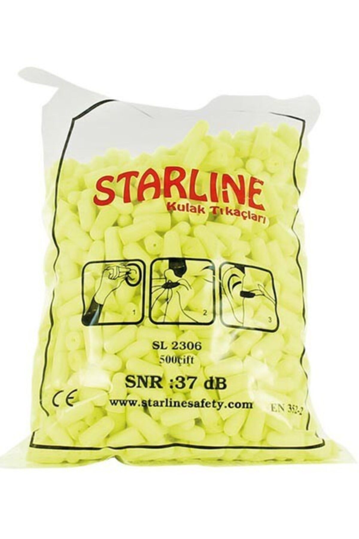Starline Dökme Kulak Tıkacı (500çift) 2306