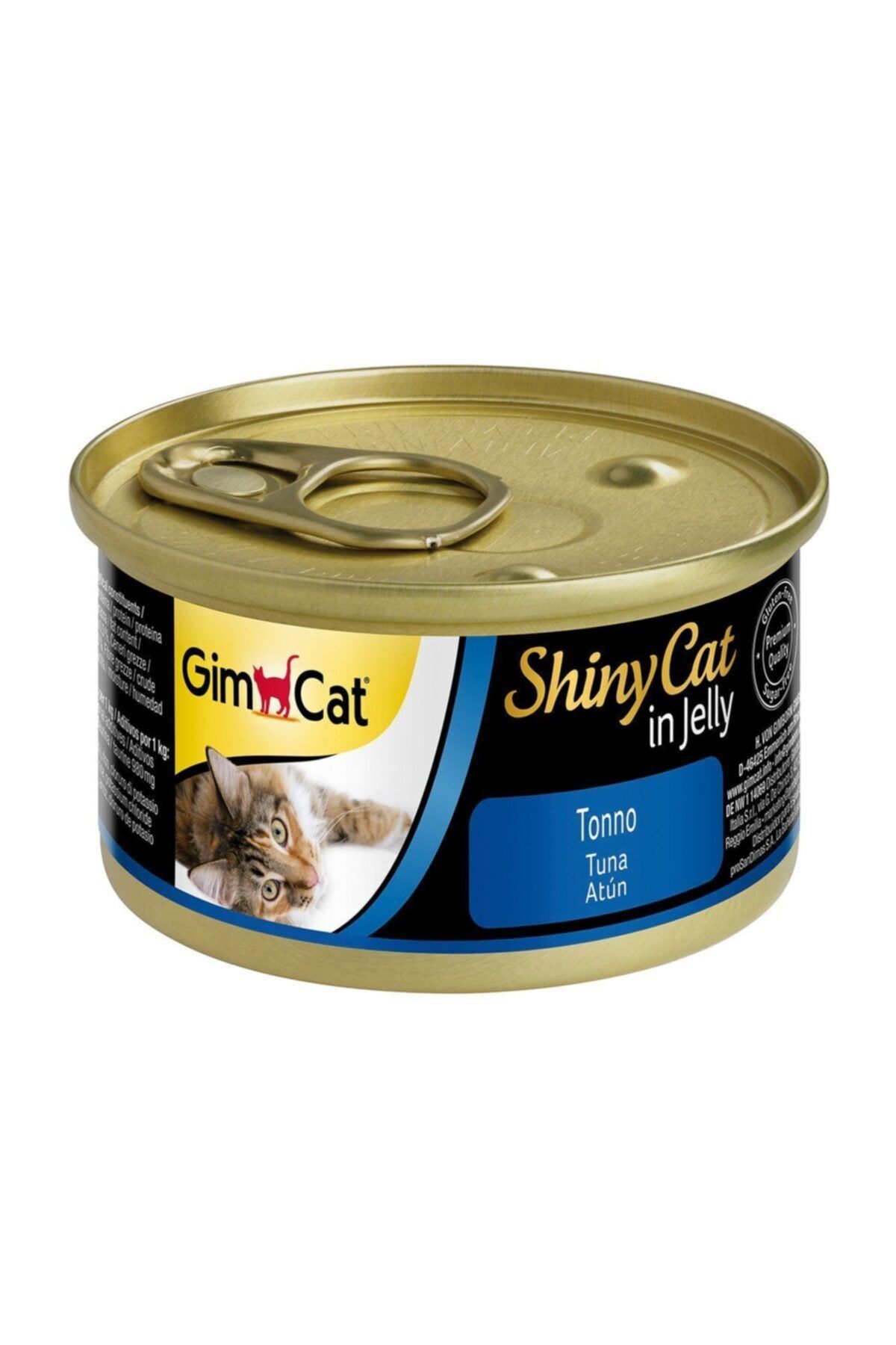 Gimpet Shinycat Konserve Kedi Maması - Tuna Balıklı 70gr