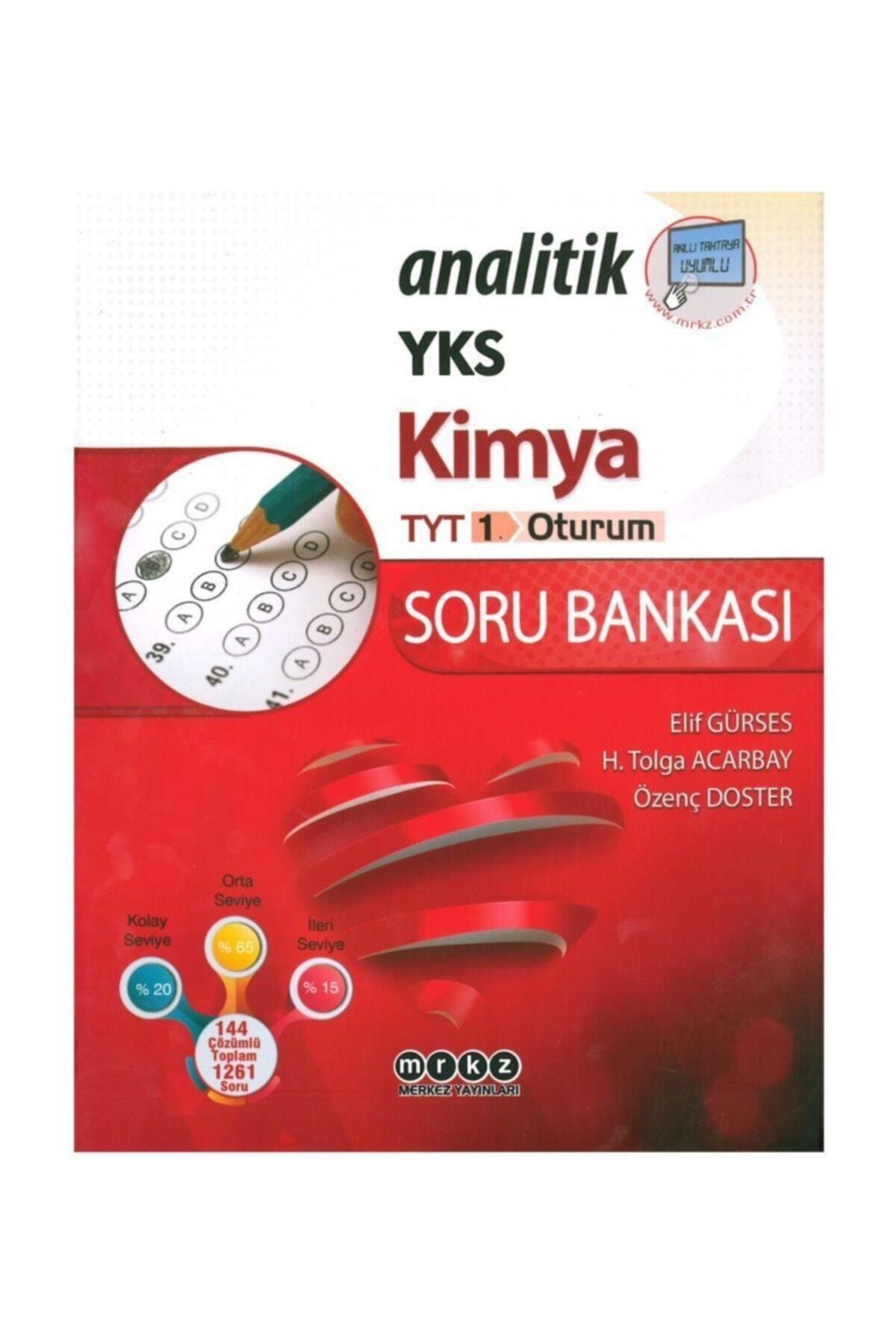 Merkez Yayınları Tyt Analitik Kimya Soru Bankası 2019
