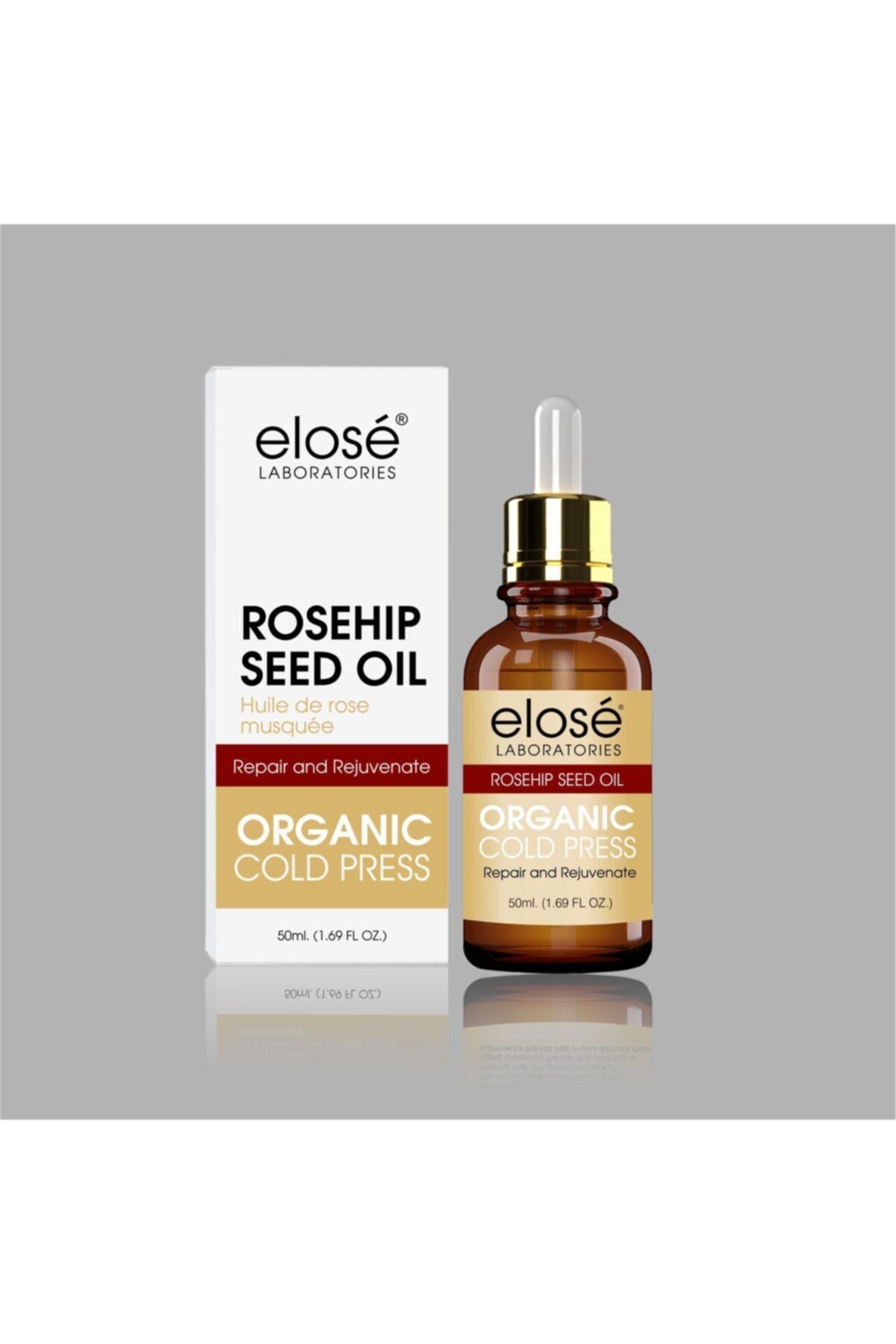 DermaDerm Elose Rosehip Seed Oil Kuşburnu Yağı 50 ml