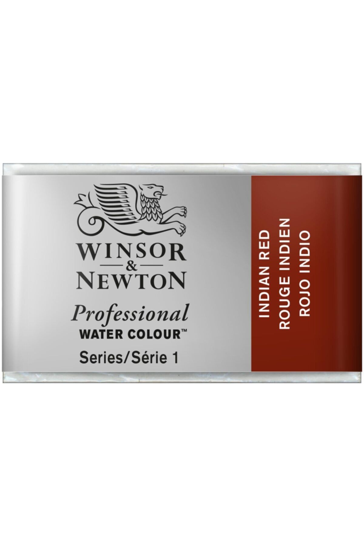 Winsor Newton Winsor & Newton Professional Sulu Boya Tam Tablet Indian Red 317 S.1