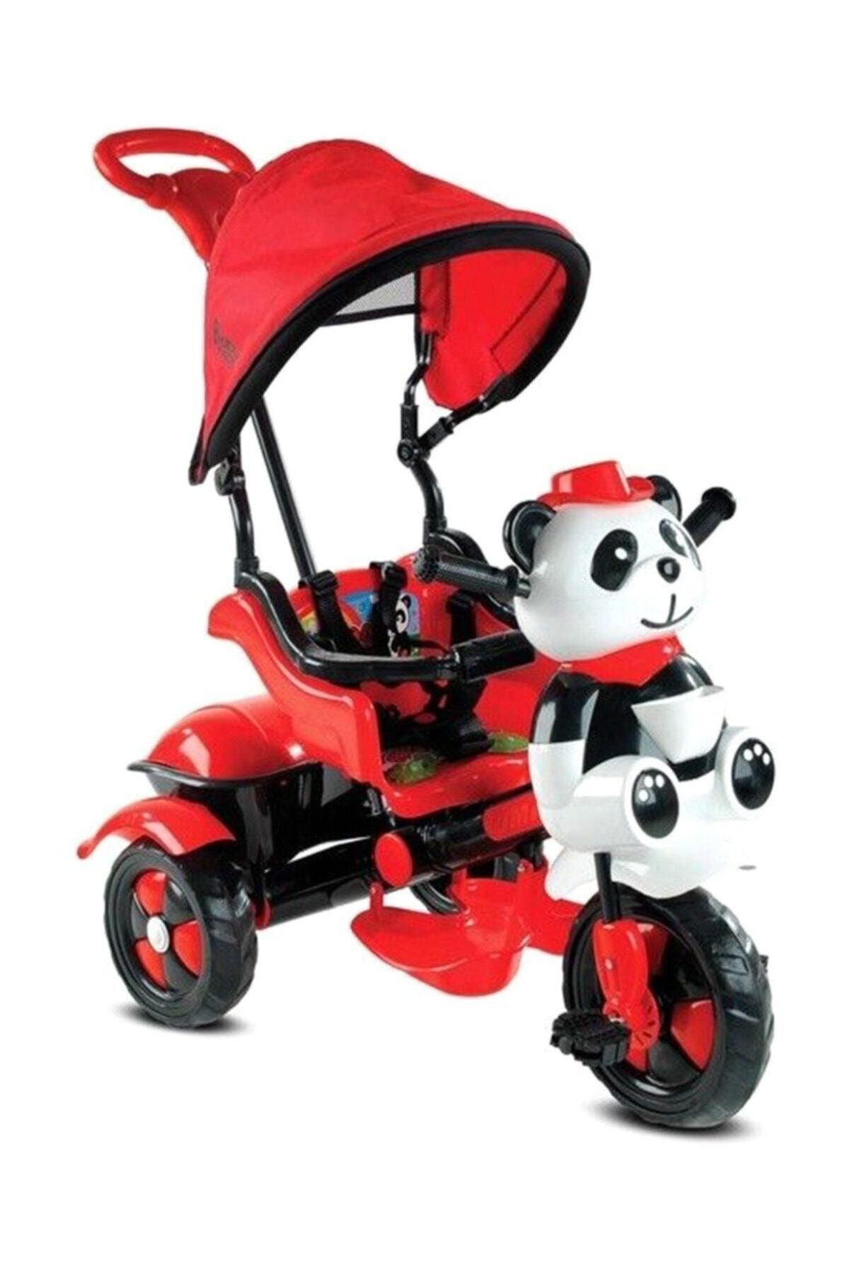 Babyhope Kırmızı Siyah  Panda Bisiklet  127