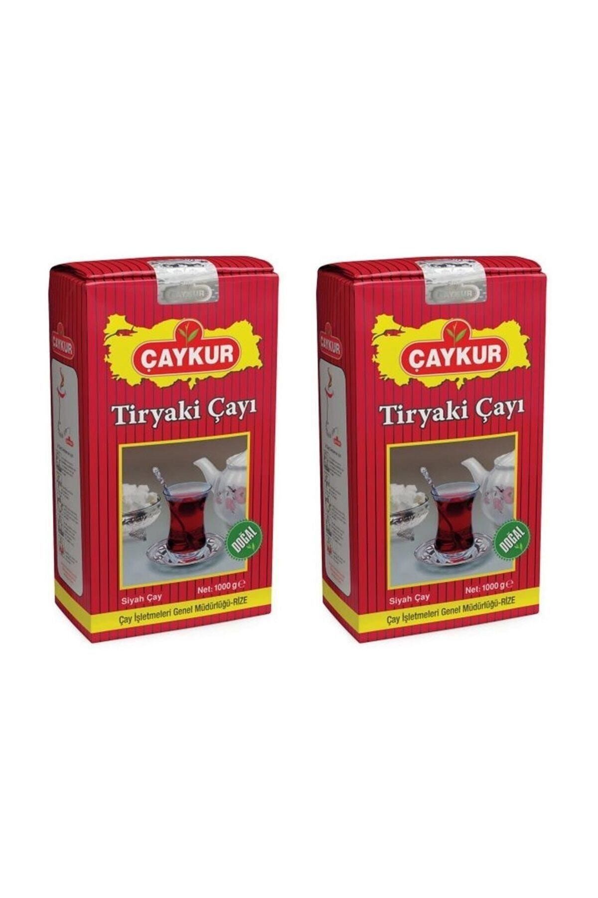 Çaykur Tiryaki Dökme Çay 2'li Paket 1kg