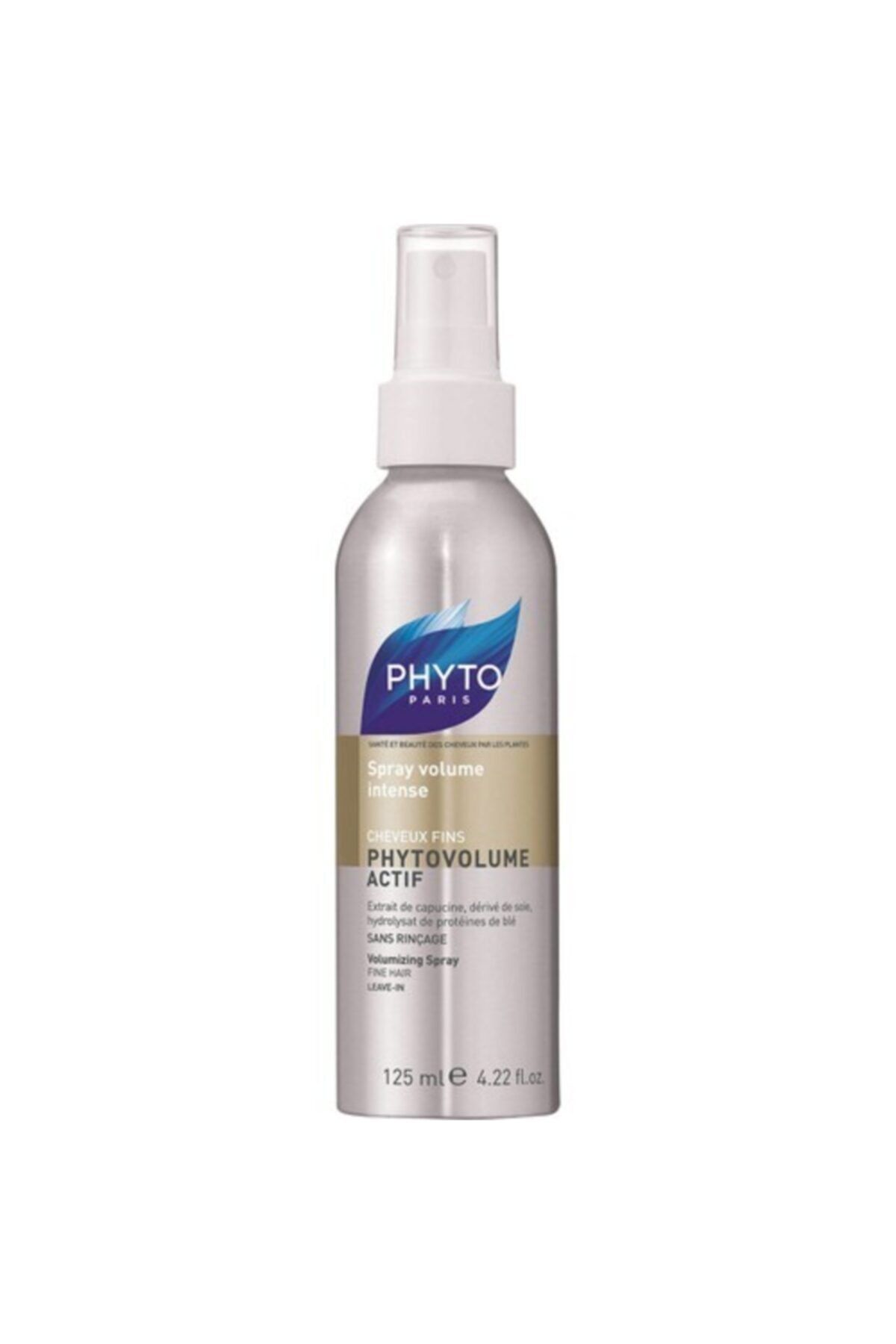 Phyto Volume Actif Spray Ince Telli Saçlar Için Hacim Kazandıran Sprey 125 Ml