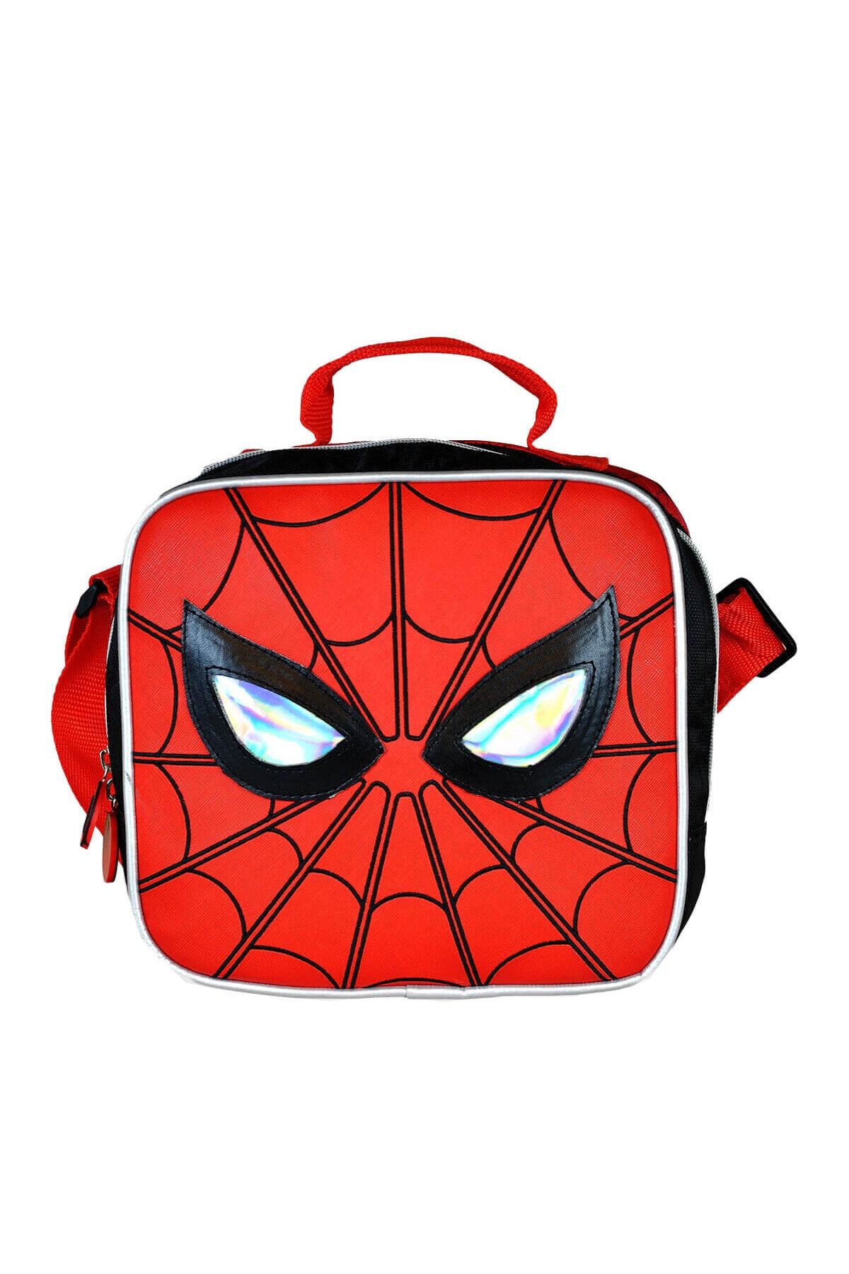 DİSNEY Spiderman 95323 Kırmızı Siyah Erkek Çocuk Beslenme Çantası 100378806
