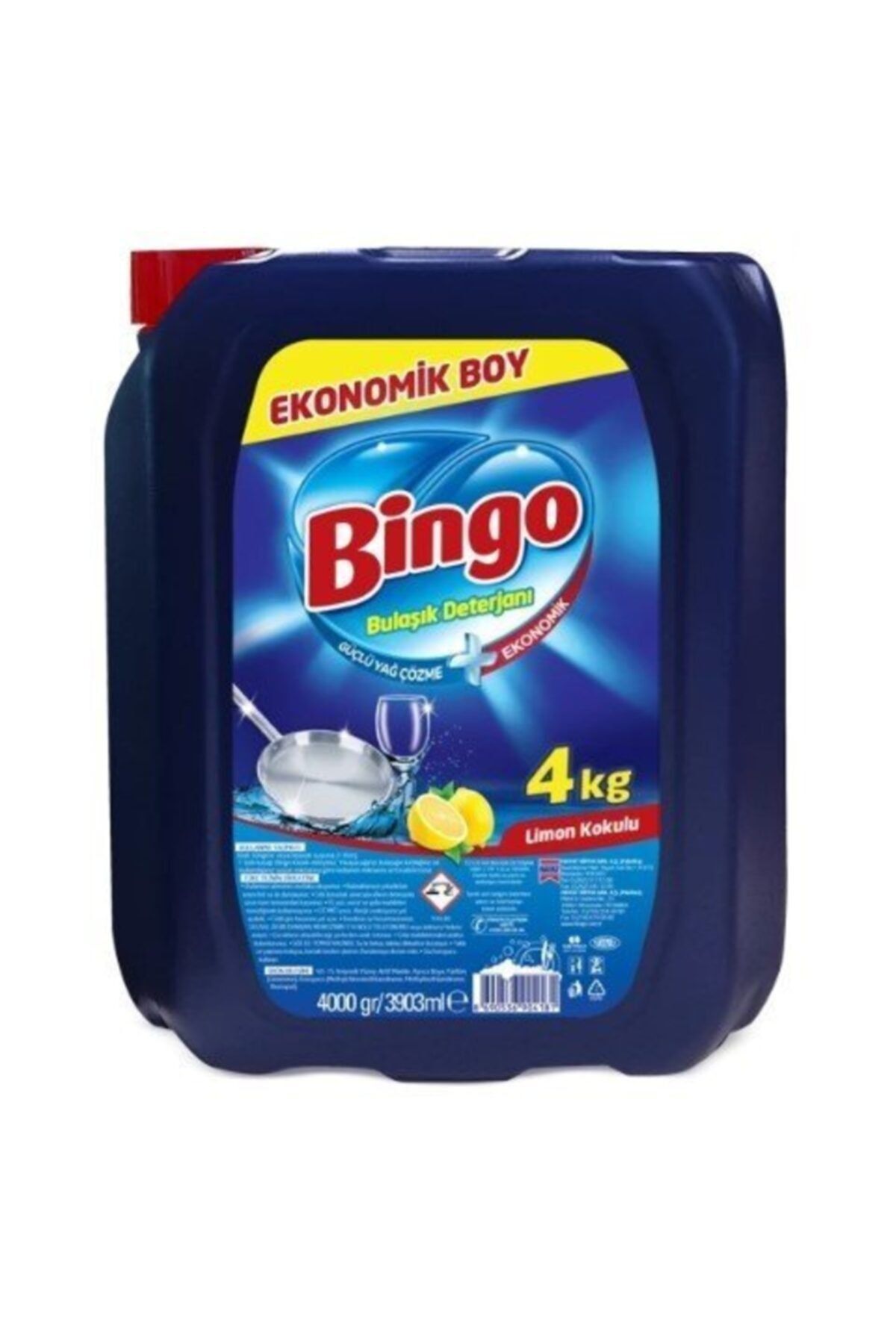 Bingo Elde Sıvı Bulaşık Deterjanı 4 Kg