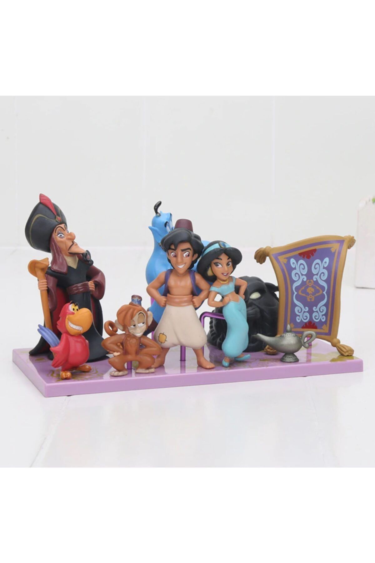 Cold Easy Aladdin Prenses Figürü Oyuncak, 8-10 Cm Arası Set Sinbad