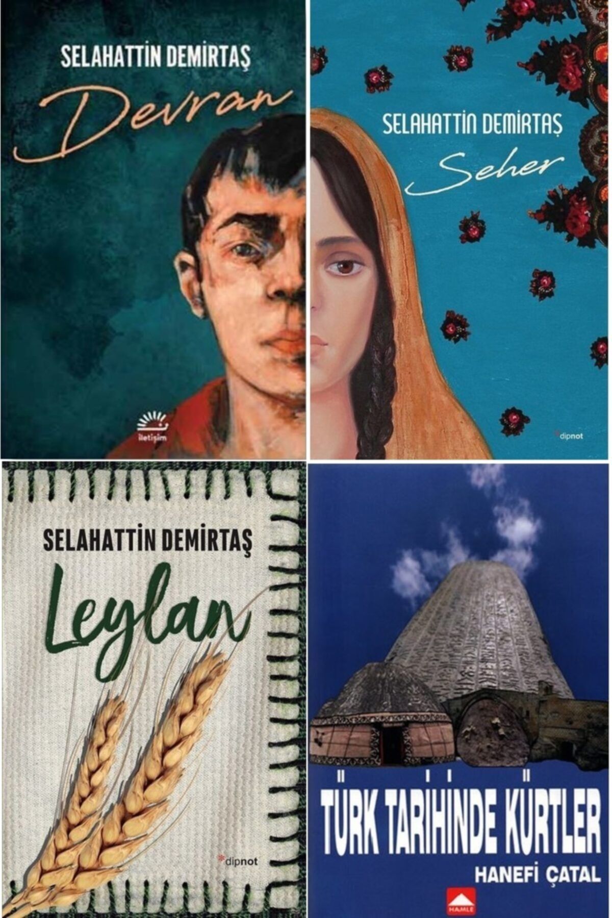 Optimum Kitap Selahattin Demirtaş - Devran, Seher, Leylan Ve Hanefi Çatal - Türk Tarihinde Kürtler Kitap Seti