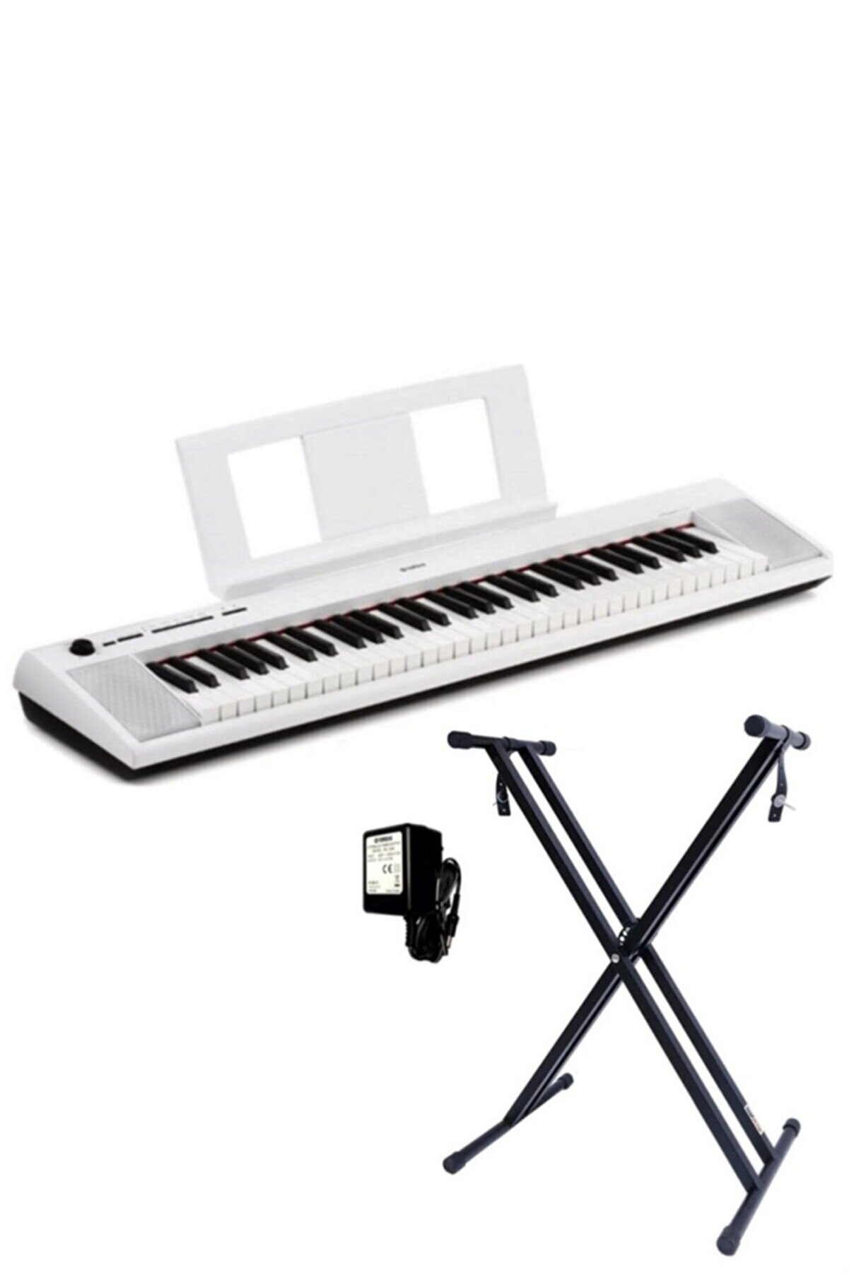 Yamaha Np12 Wh Piaggero Taşınabilir Dijital Piyano 61 Tuş (stand Hediye)