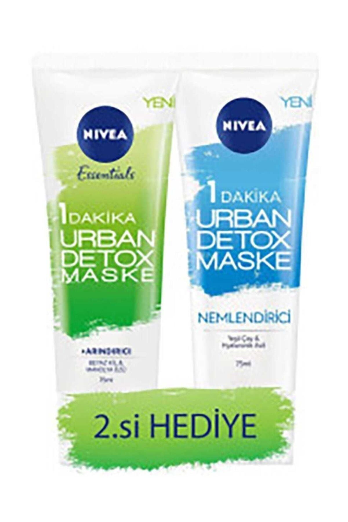 NIVEA Urban Detox Maske 75 Ml & Urban Ne Ml Endirici Detox Maske 75 Ml