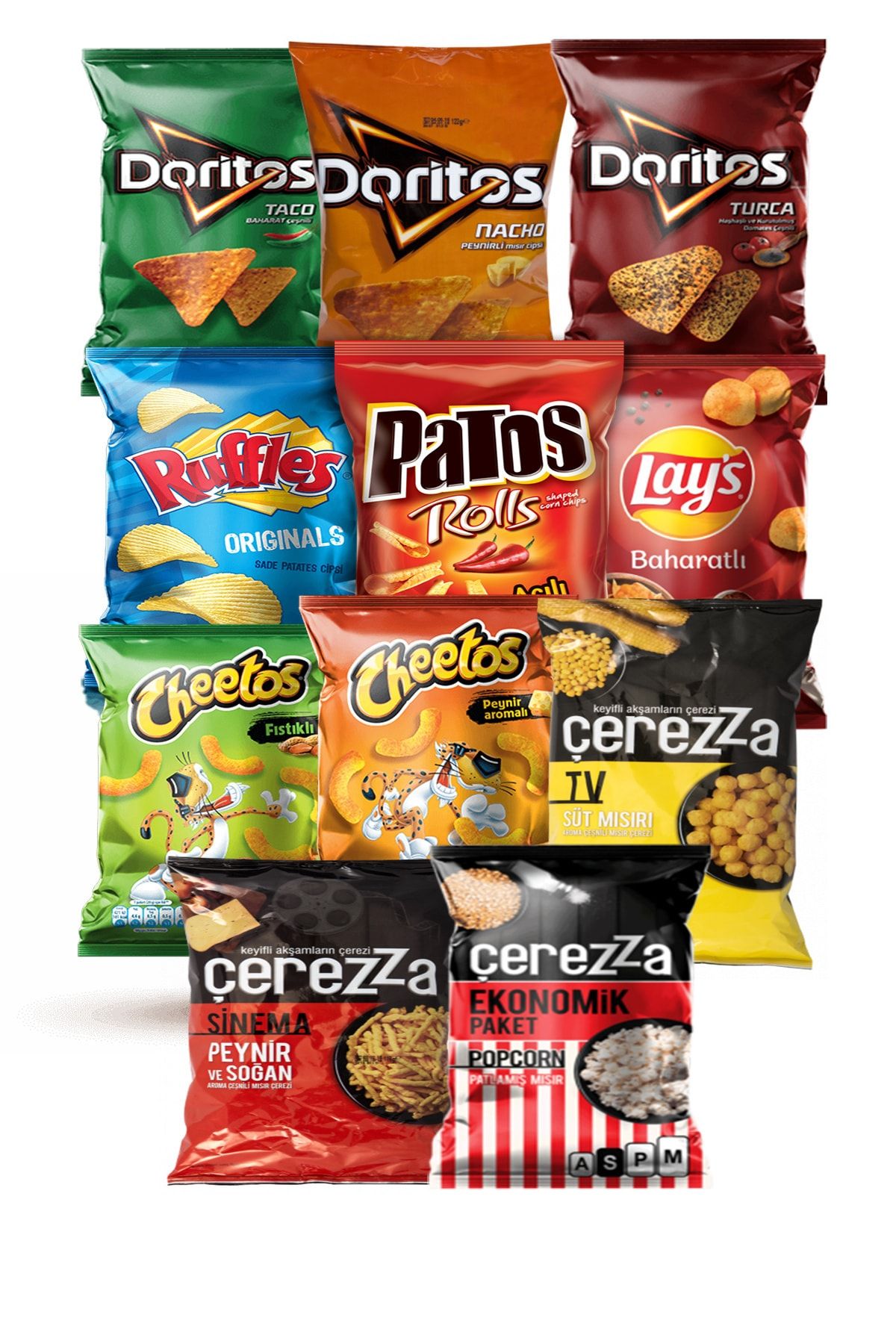 Doritos Yılbaşı Atıştırmalık Cips Hediye Paketi No:3