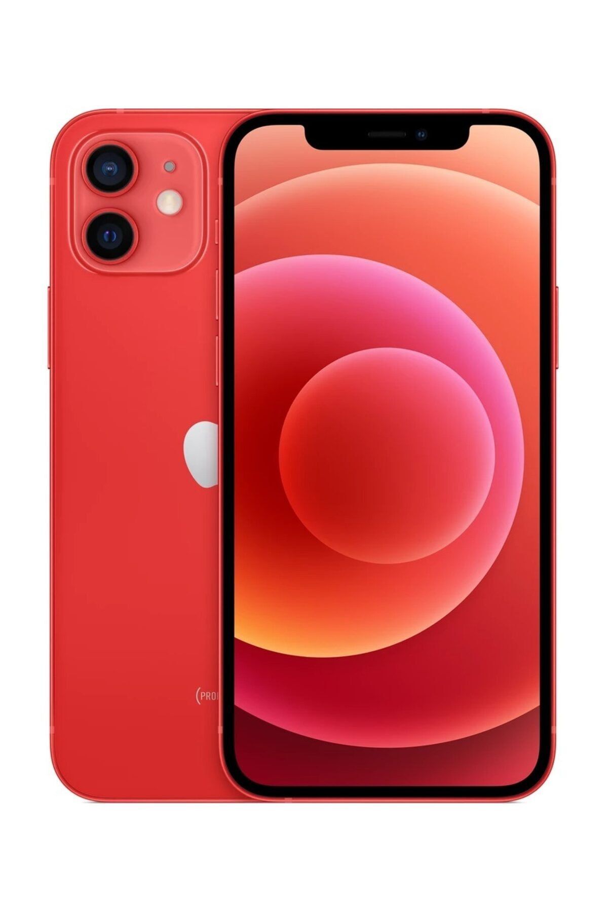 Apple iPhone 12 128 GB Kırmızı Cep Telefonu Aksesuarsız Kutu (Apple Türkiye Garantili)