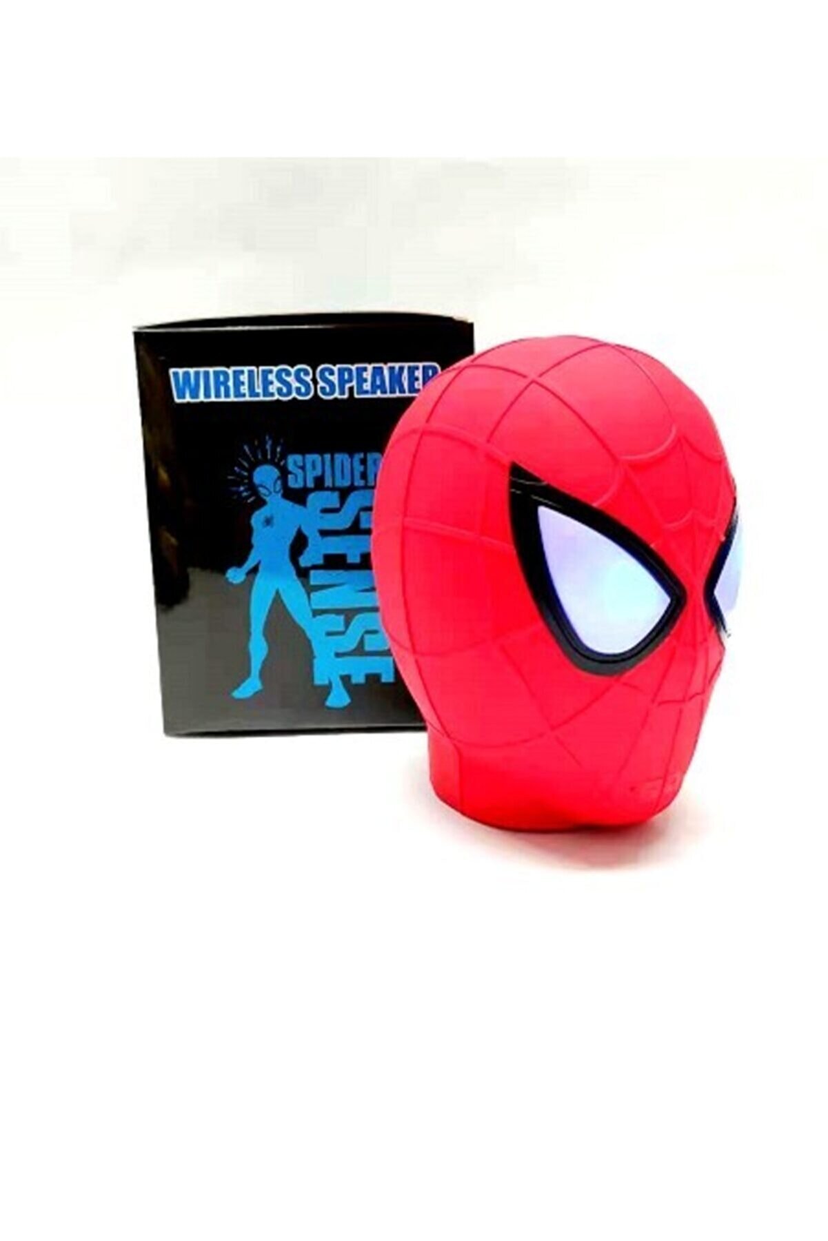 Örümcek Adam Tasarım Spider Man Bluetooth Speaker Hoparlör + Hediye_8