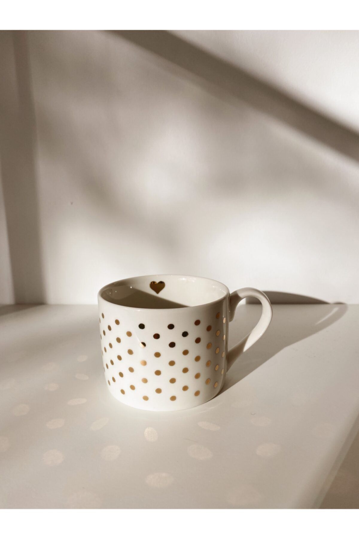 Love is Home Gold Dream Porselen Mug-220 Cc