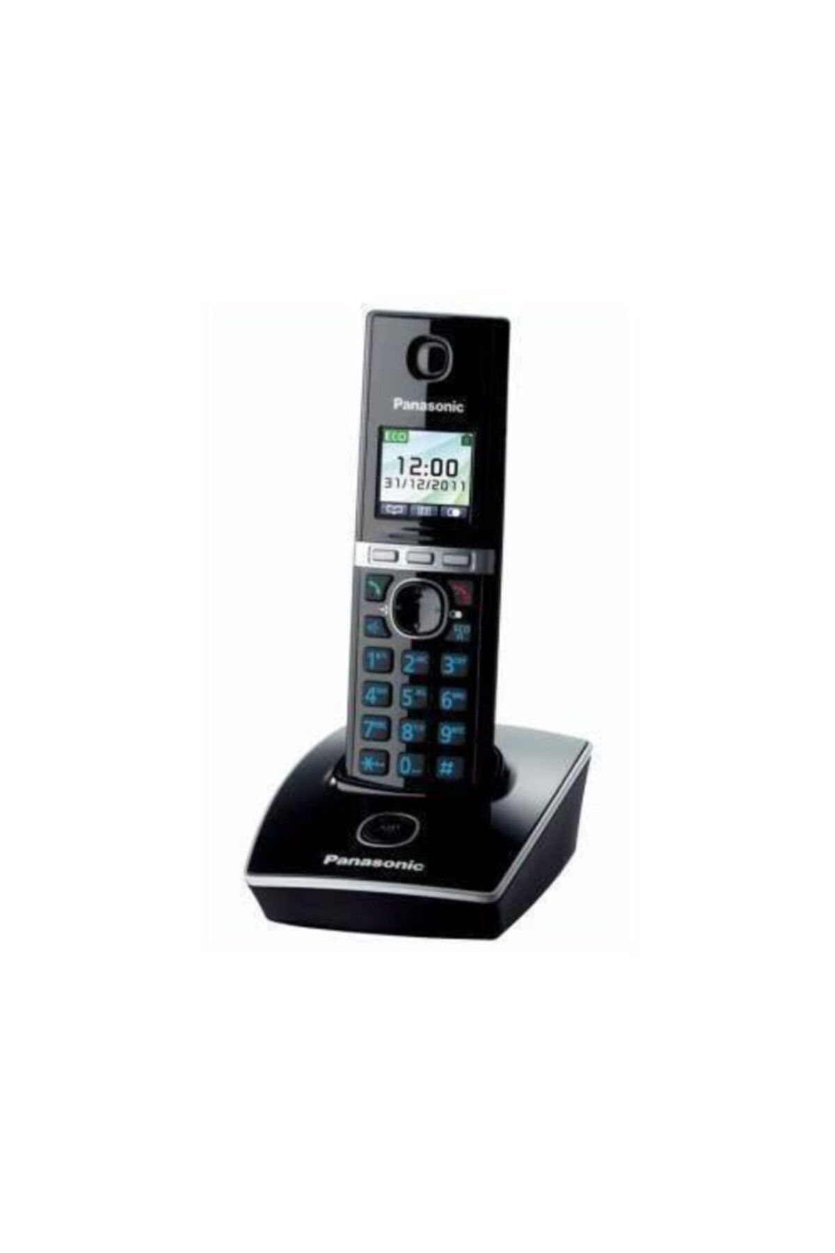 Panasonic Kx-tg8051 Füme Telsiz Dect Telefon 50 Rehber Işıklı Tuş Takımı