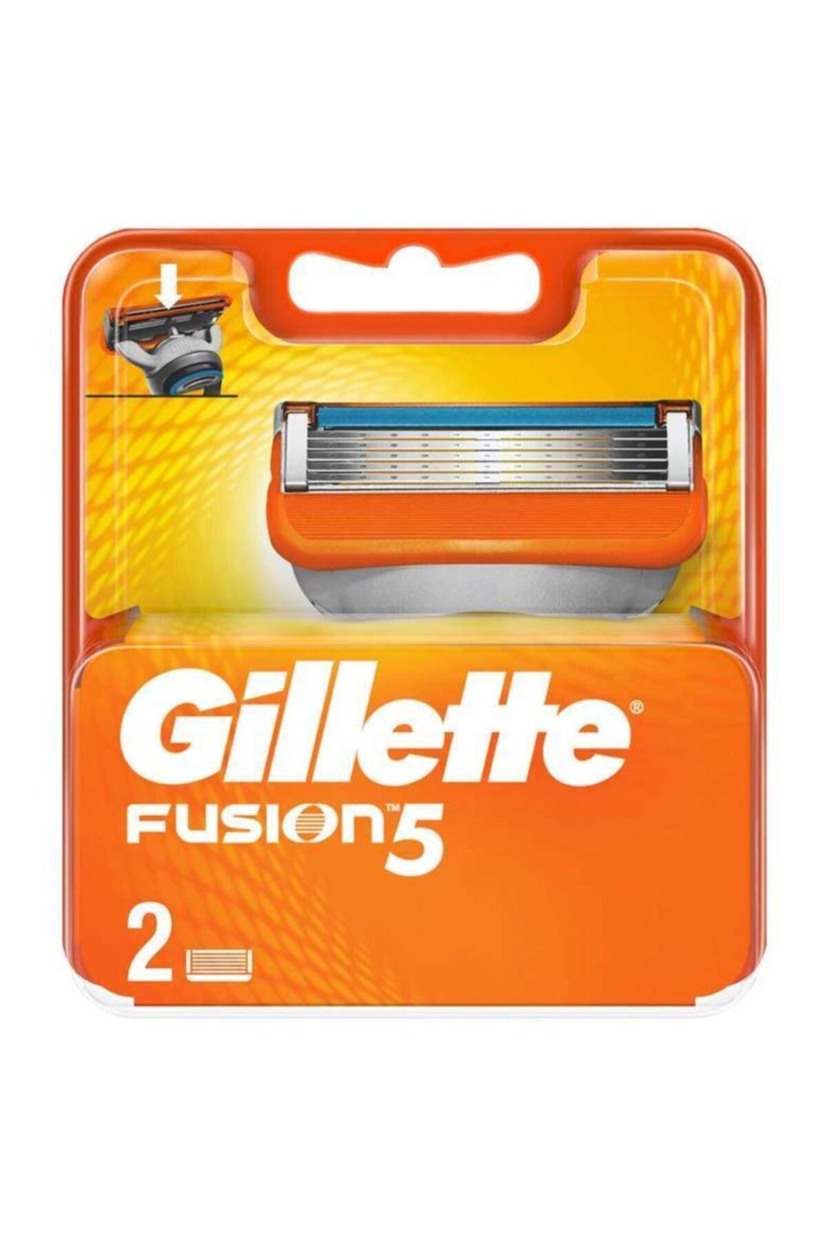 Gillette Fusion Yedek Tıraş Bıçağı 2'li