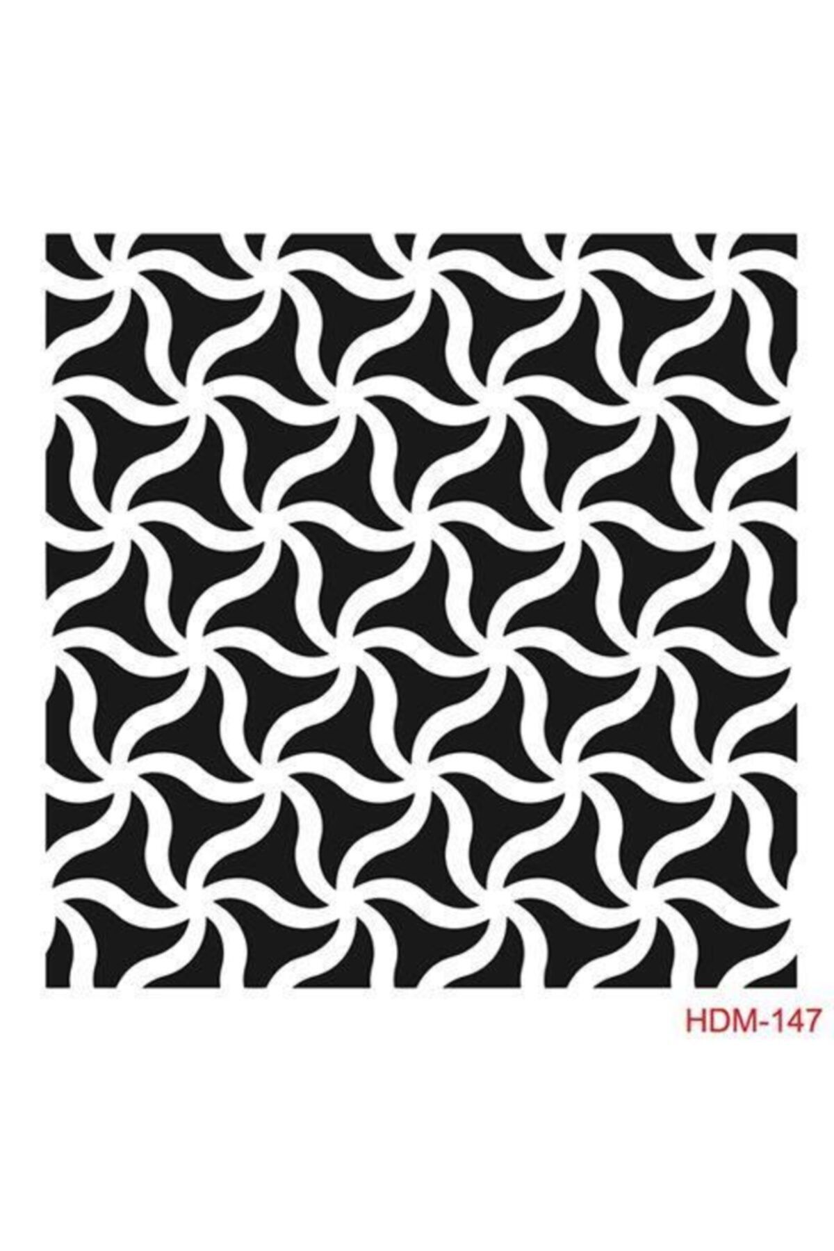 Cadence Home Decor Midi Stencil Boyama Şablonu 25x25 Cm. Hdm147 Fiyatı