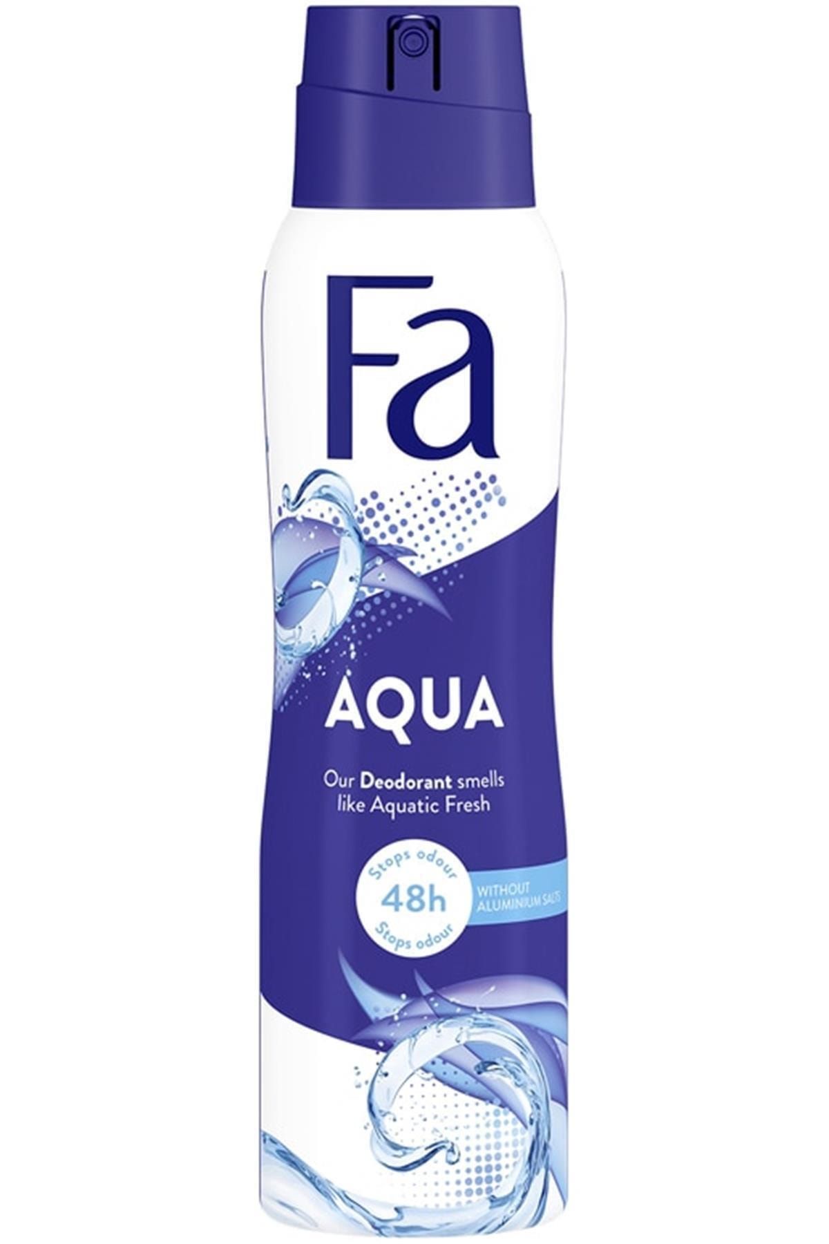 Fa Aqua Kadın Deodorant Sprey Unisex 150 ml Edc MSTNGNT800921