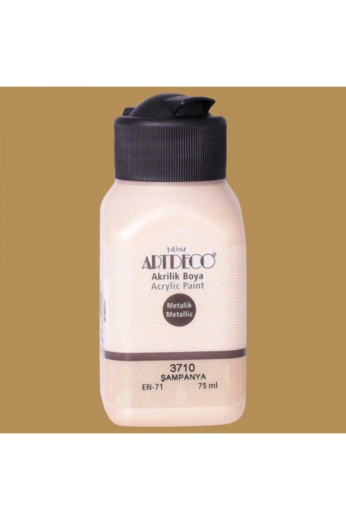 Artdeco Metalik Akrilik Boya 75 Ml Şampanya 3710