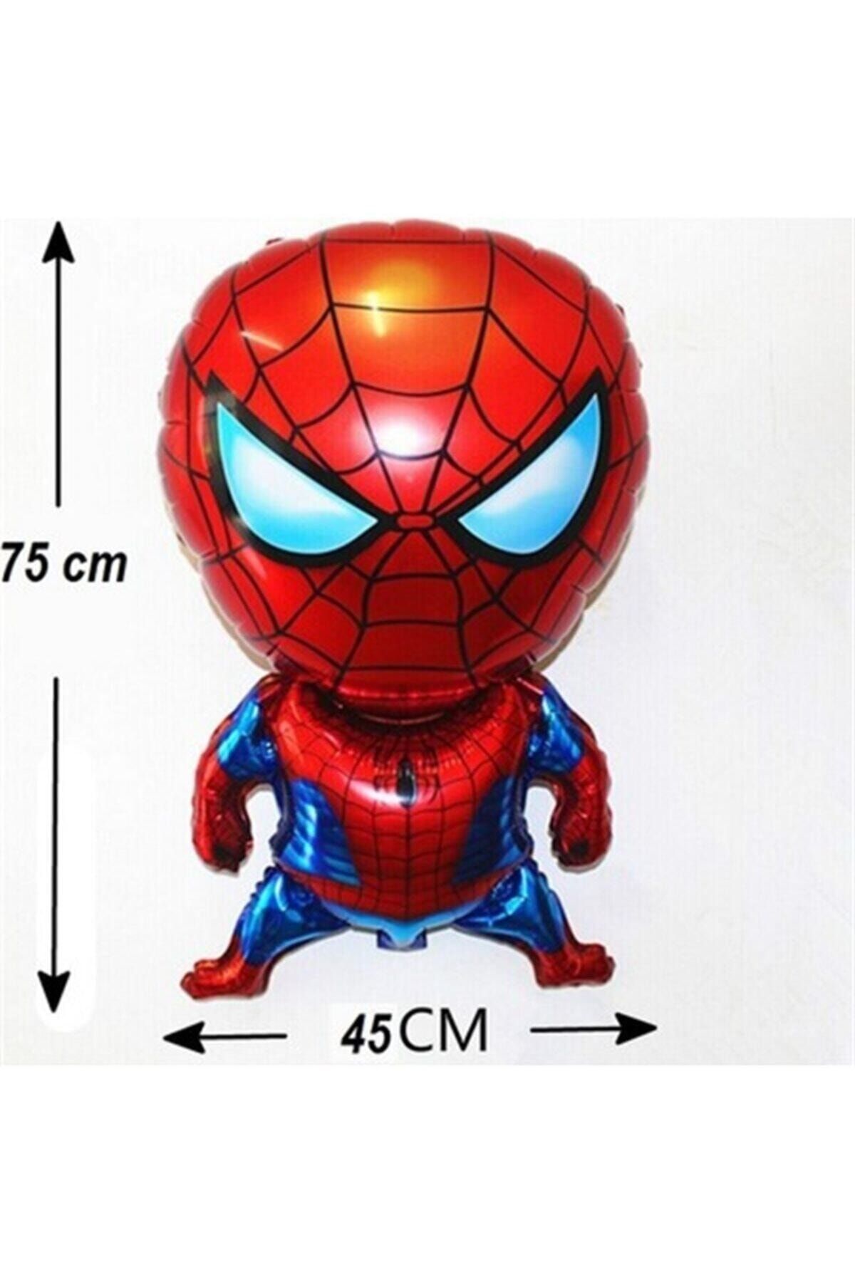 Parti Dolabı Kırmızı Spiderman Şekilli Uçan Folyo Balon 75 cm
