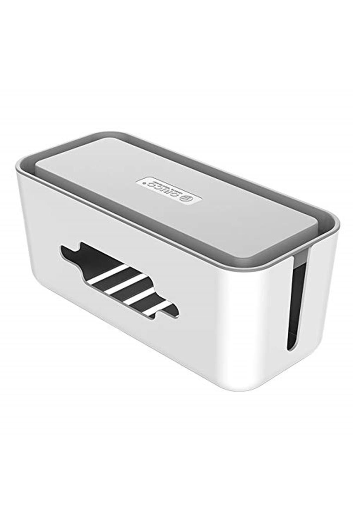 Orico Telefon, Tablet Ve Kablo Düzenleyici Organizer Kutu, Beyaz, Cmb-18, 31,0 X 13,8 X 13,0 Cm