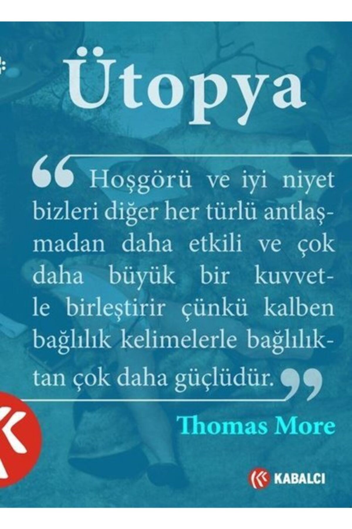 Kabalcı Yayınevi Ütopya Thomas More
