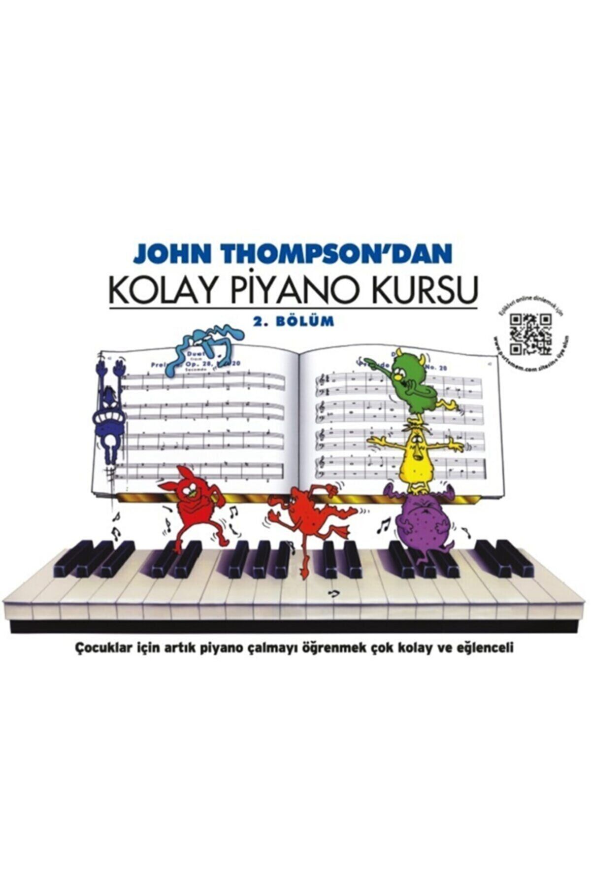 Portemem Yayınları John Thompson Kolay Piyano 2