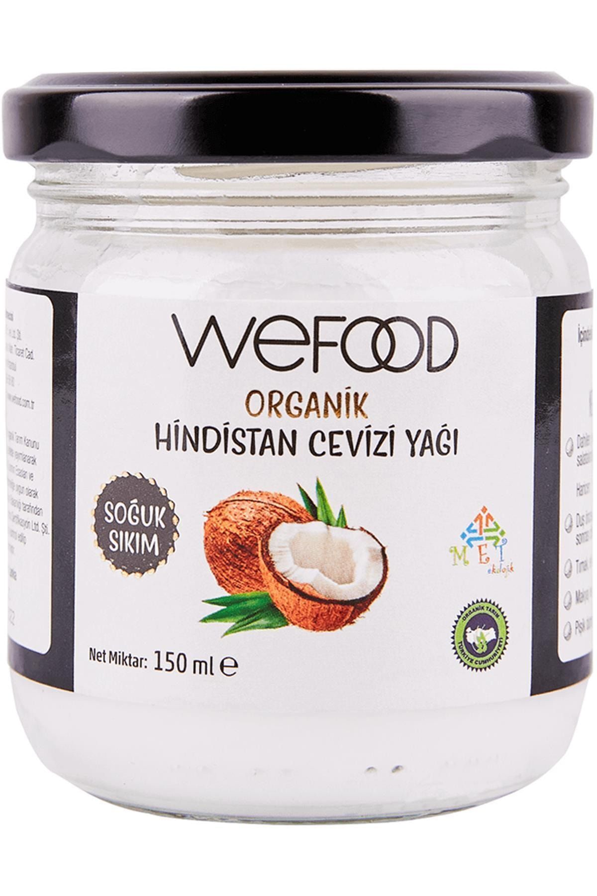 Wefood Organik Hindistan Cevizi Yağı 150ml
