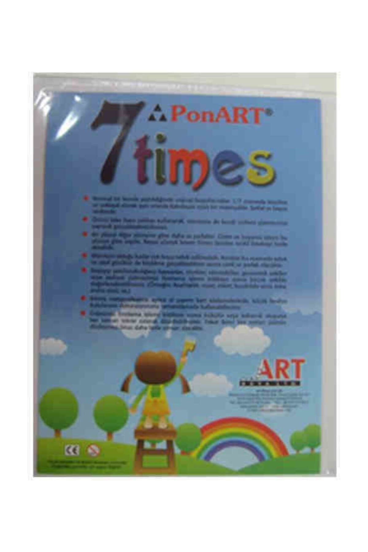 Ponart - Kosida 7times Yedi Kat Küçülen Kağıt A5 2`li Paket