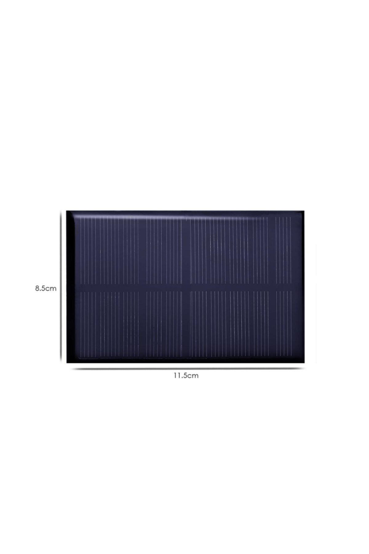 EMRE ELEKTRONİK Deney Güneş Enerji Paneli Solar 6v 1.5w 115x85mm