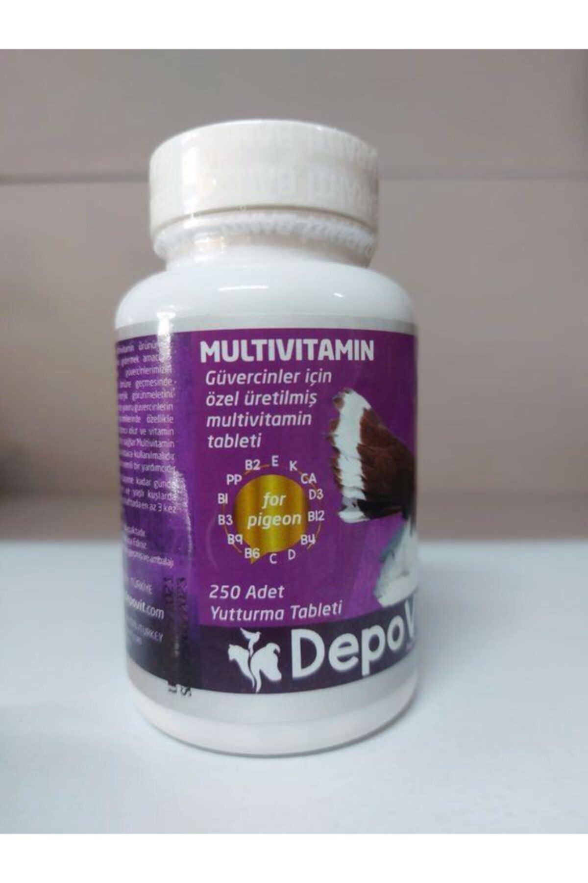 DEPOVİT Güvercin Multivitamin 250 Tablet