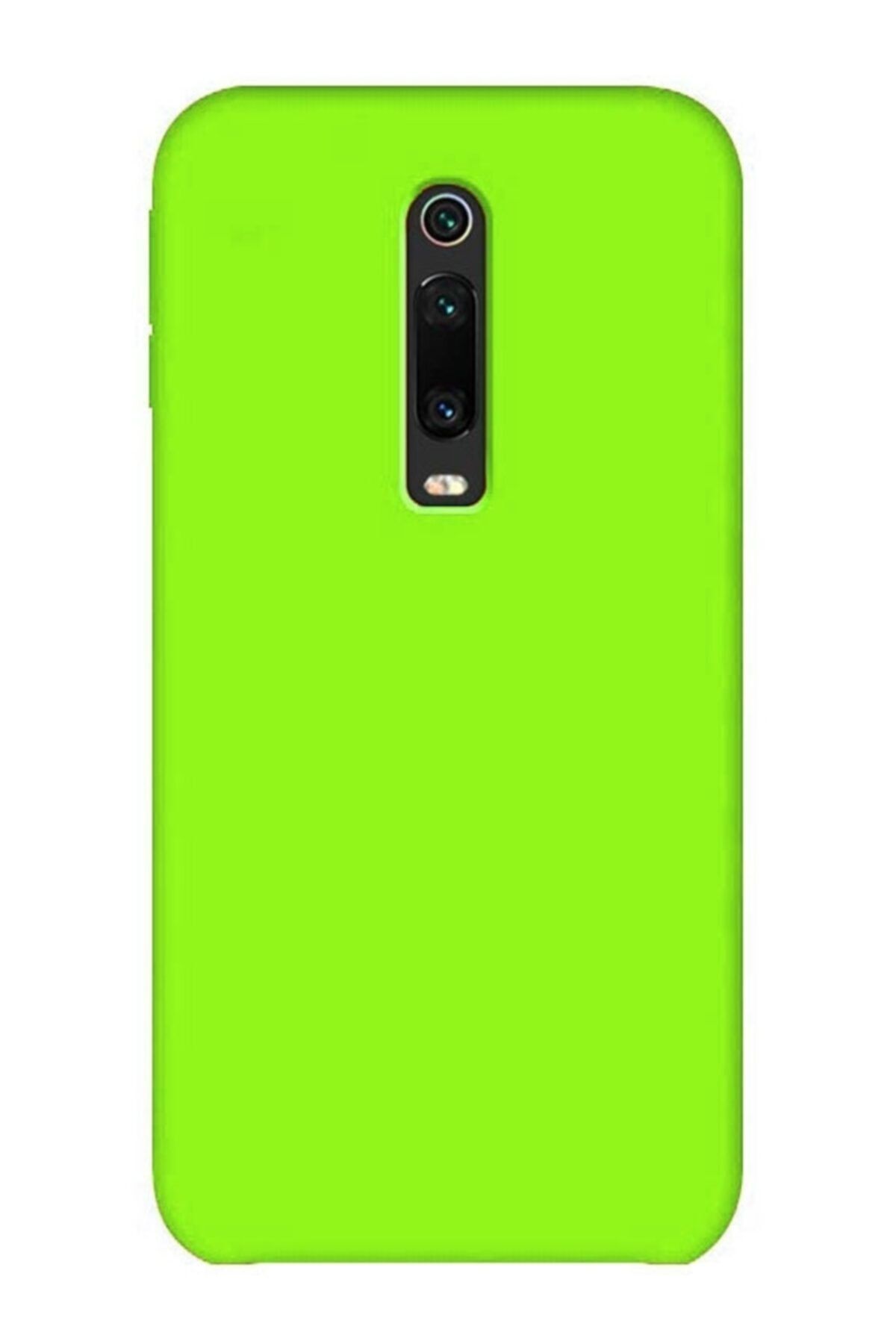 Eiroo Lansman Xiaomi Mi 9t Yeşil Silikon Kılıf