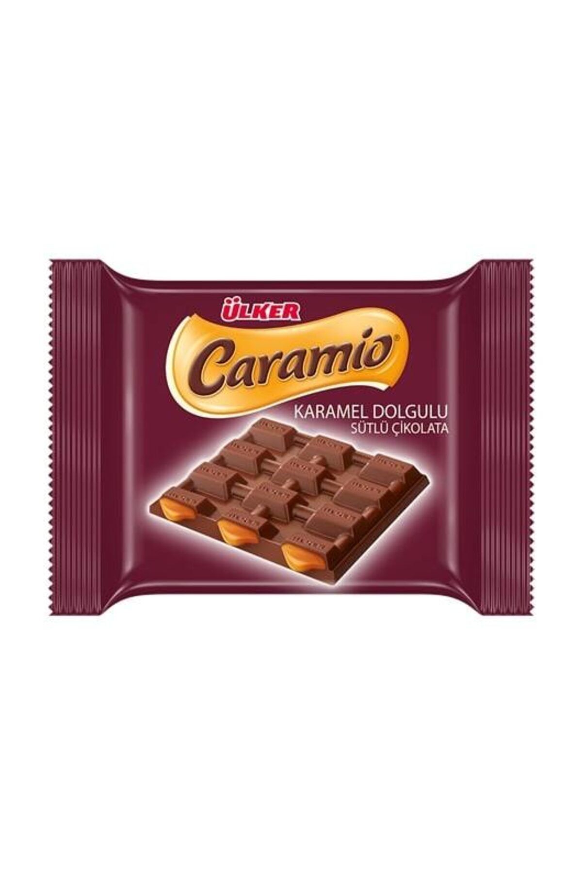 Ülker Caramio Karamelli Kare Çikolata 55 gr