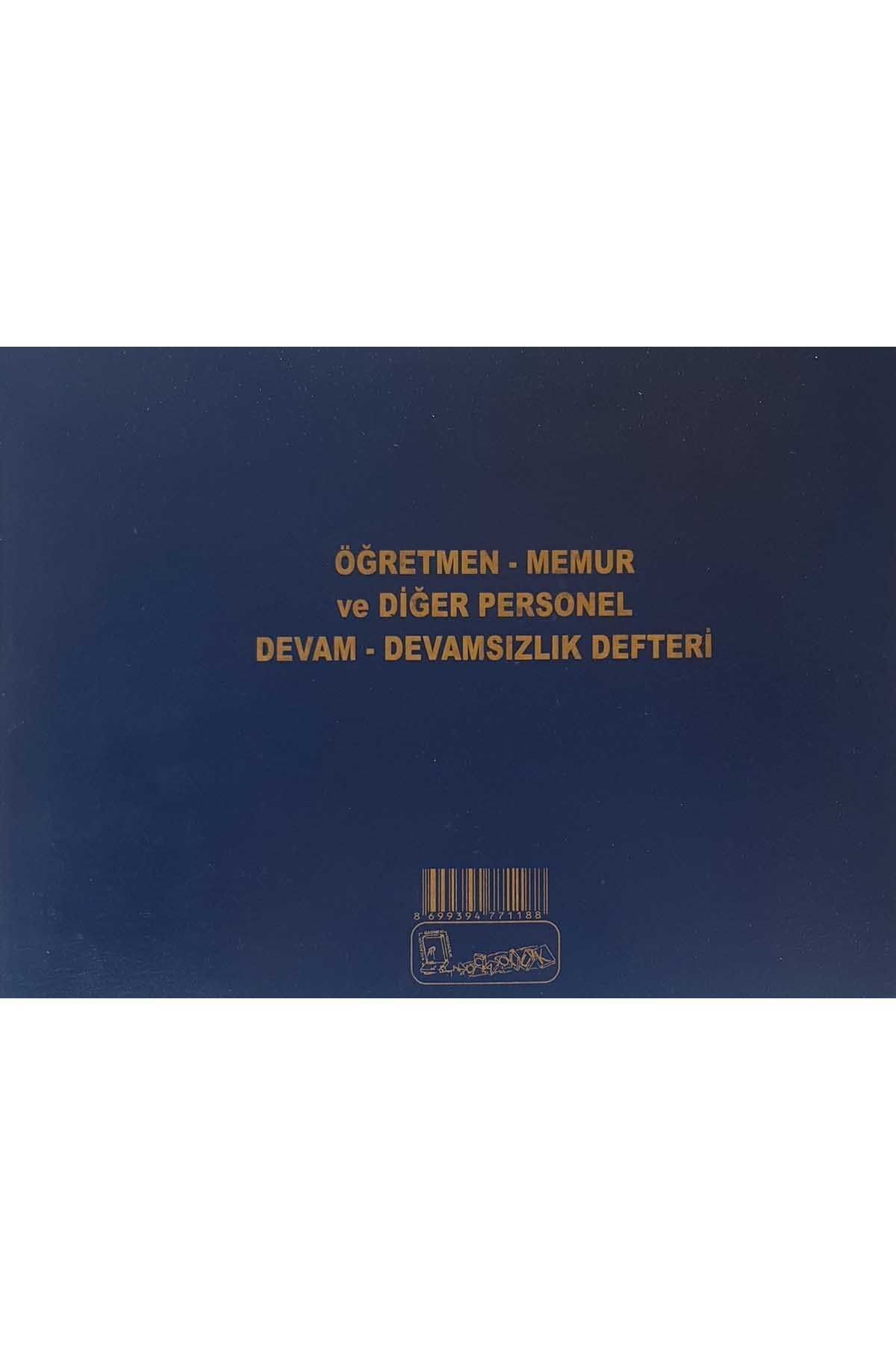 Kocaoluk ÖĞRETMEN-MEMUR VE DİĞER PERSONELLER DEVAM-DEVAMSIZLIK DEFTERİ