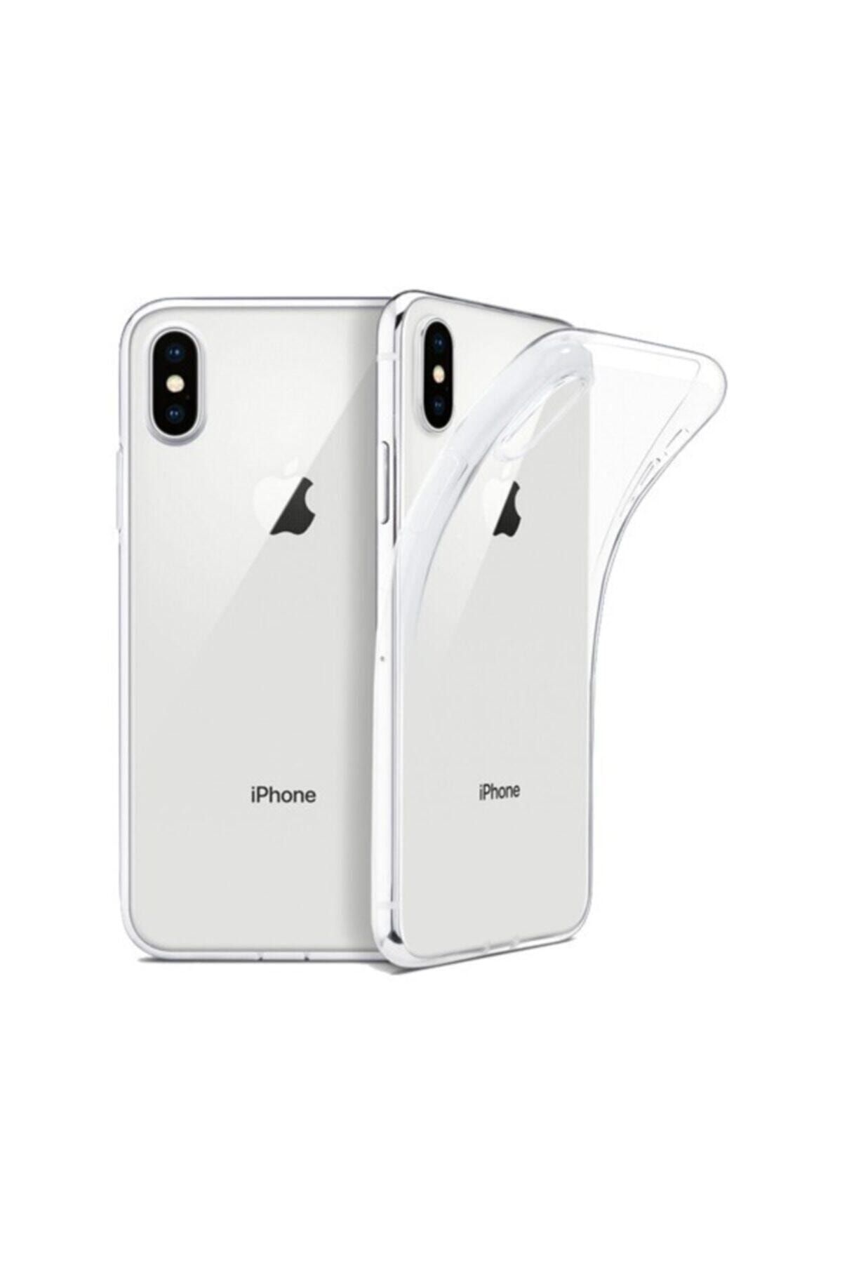 ucuzmi Iphone X/xs Uyumlu Kılıf Ultra İnce Silikon Arka Kapak Imax Şeffaf