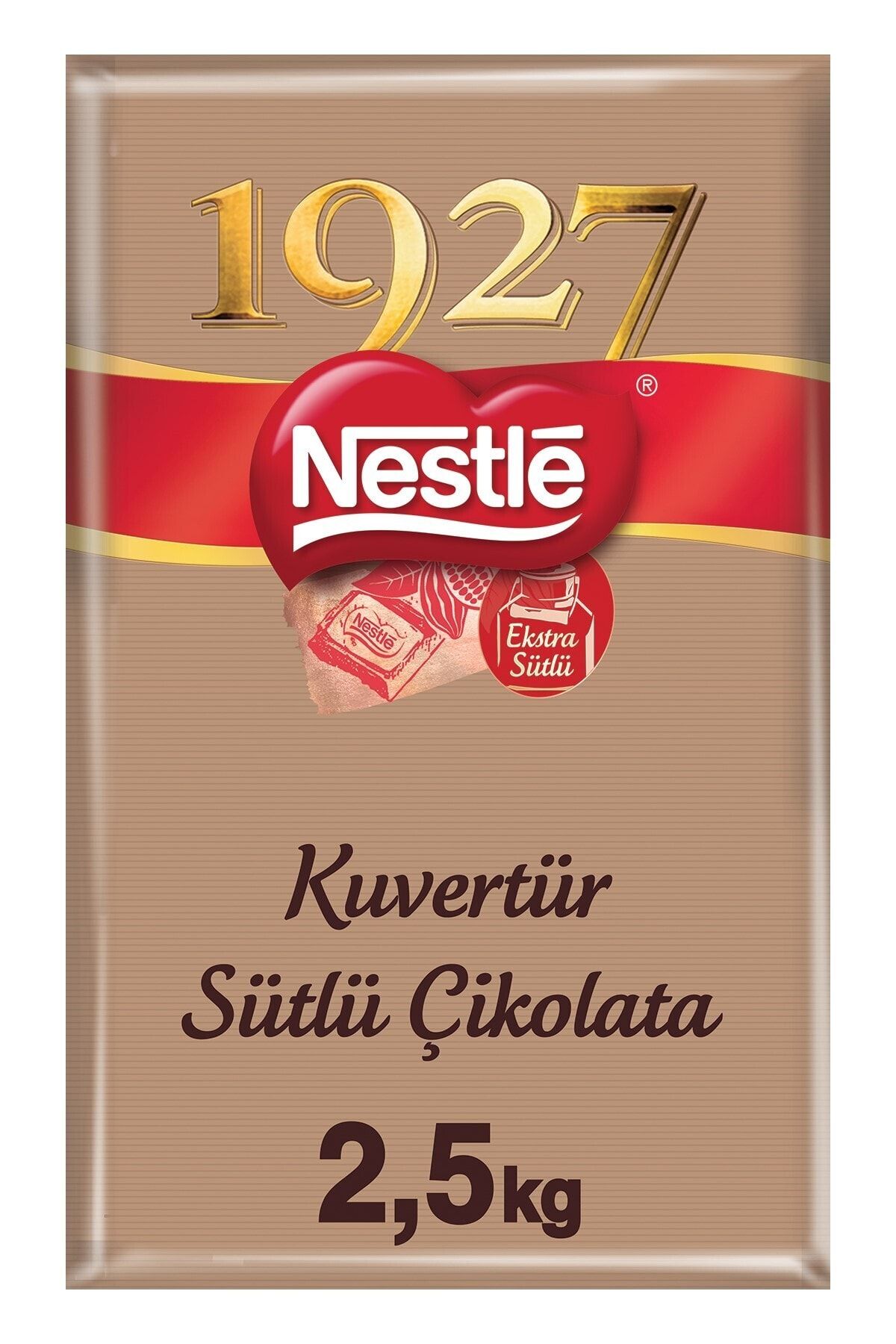 Nestle 1927 Kuvertür Sütlü Çikolata 2,5 kg