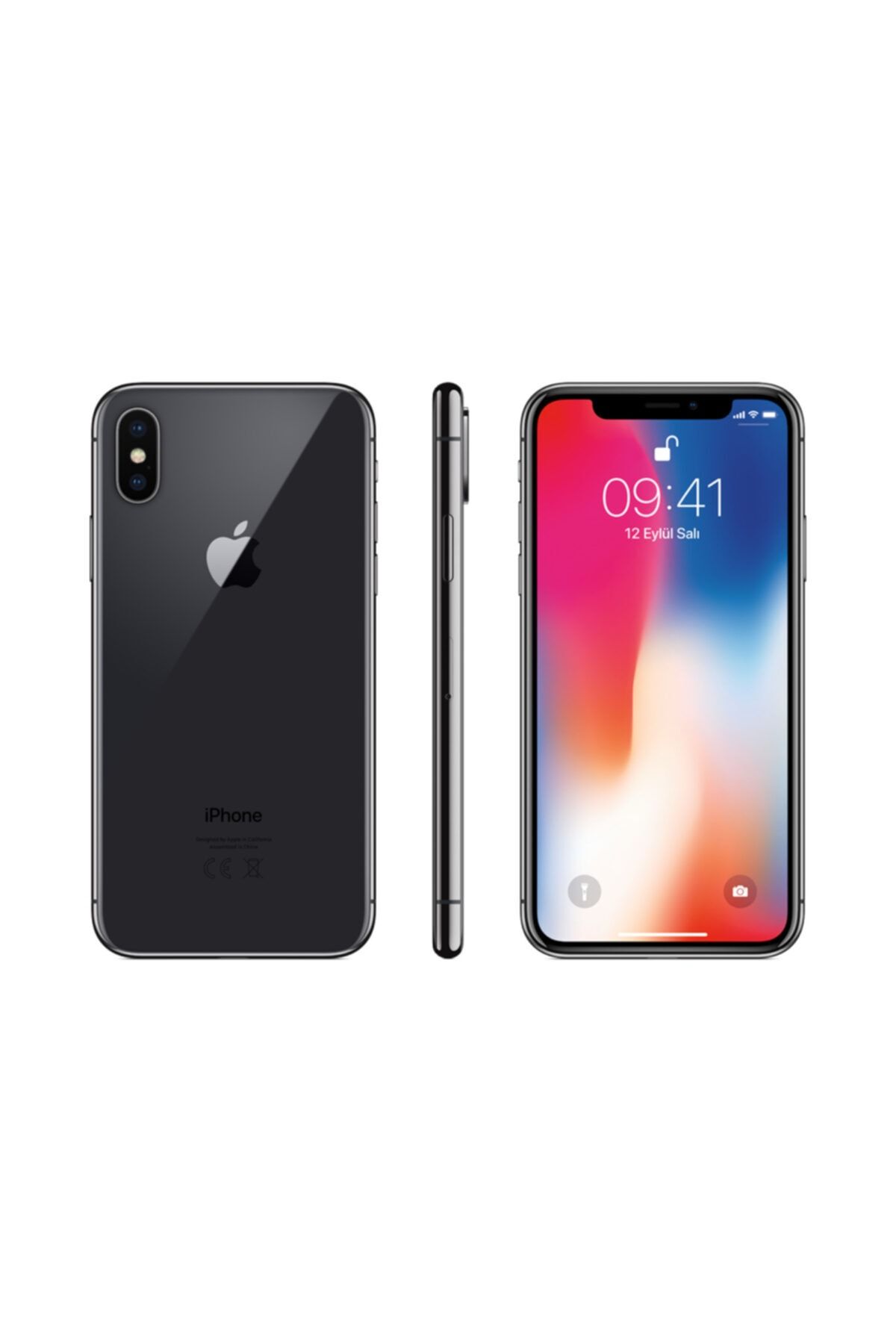 Apple Yenilenmiş iPhone X 64 GB Uzay Gri Cep Telefonu (12 Ay Garantili)